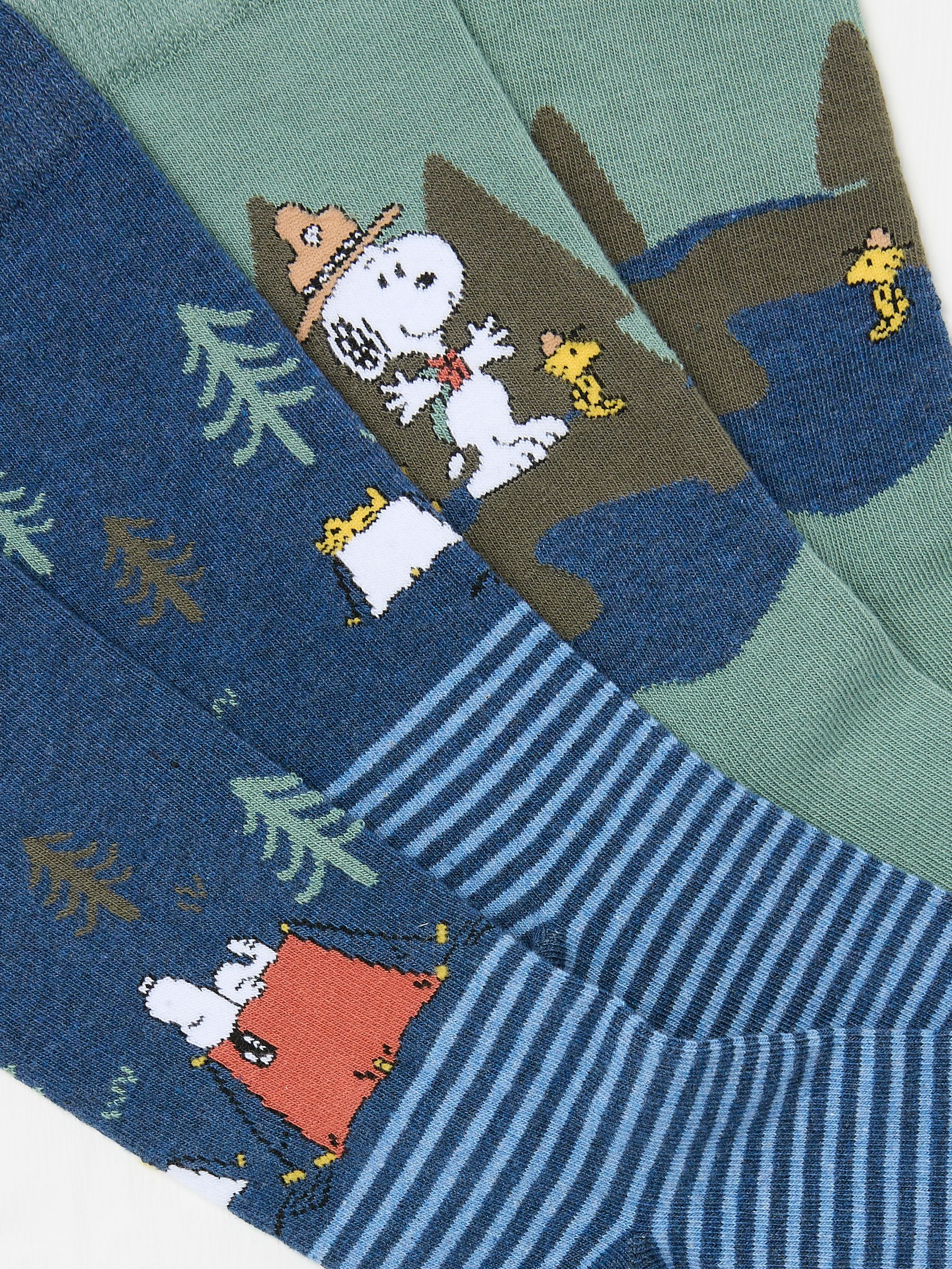 Multi 2 Pairs of Snoopy Socks - Image 2 of 2