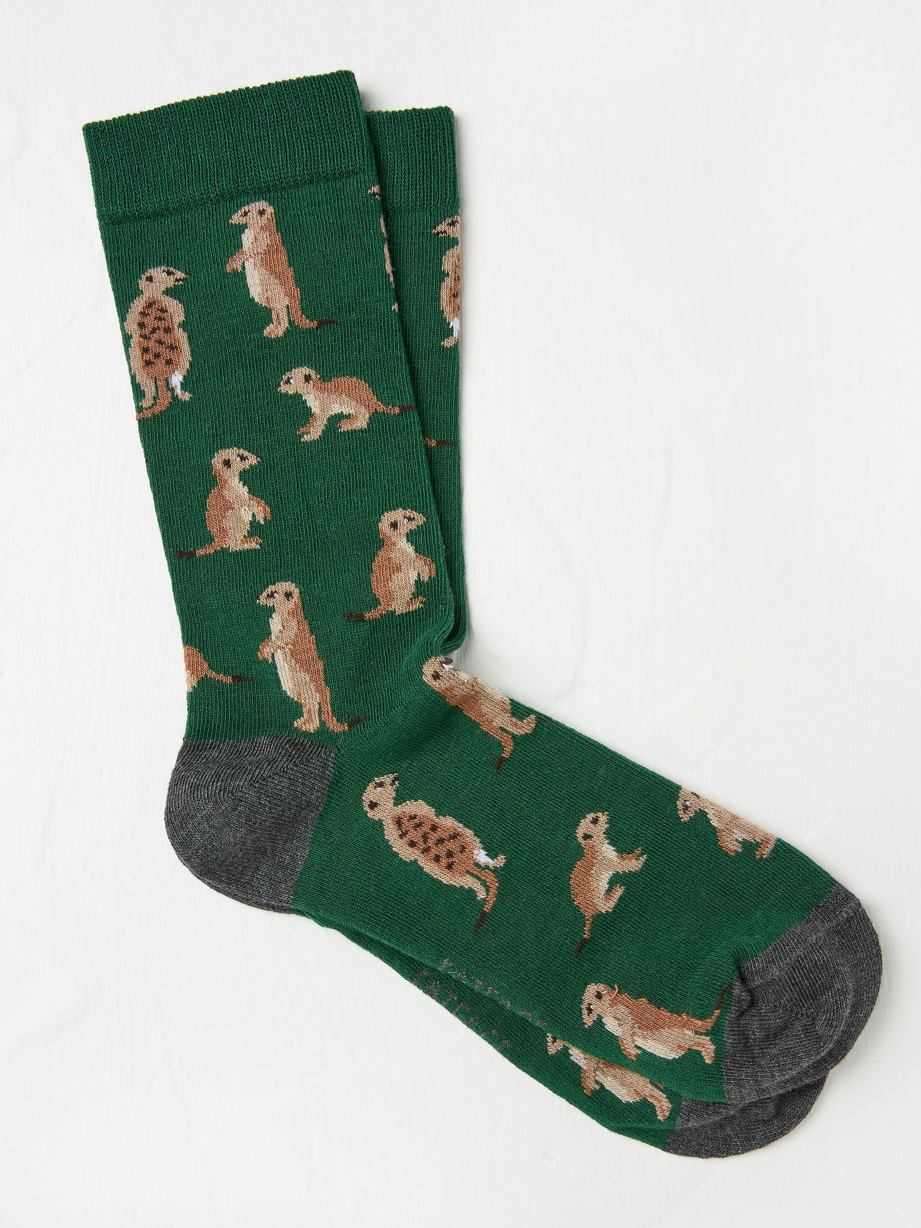 Green Meercat Socks - Image 1 of 2