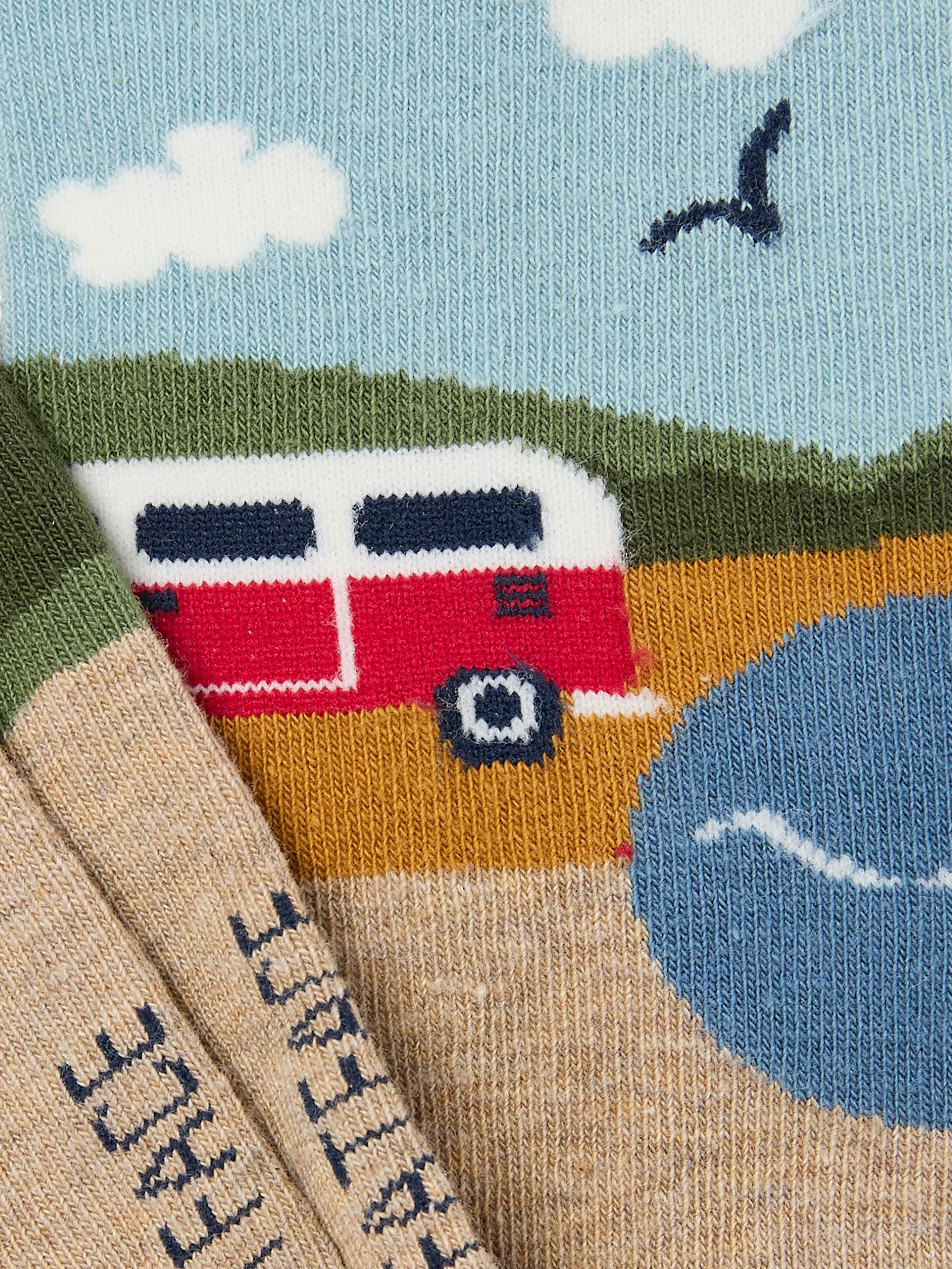 Multi Campervan Men's Socks - Image 2 of 2