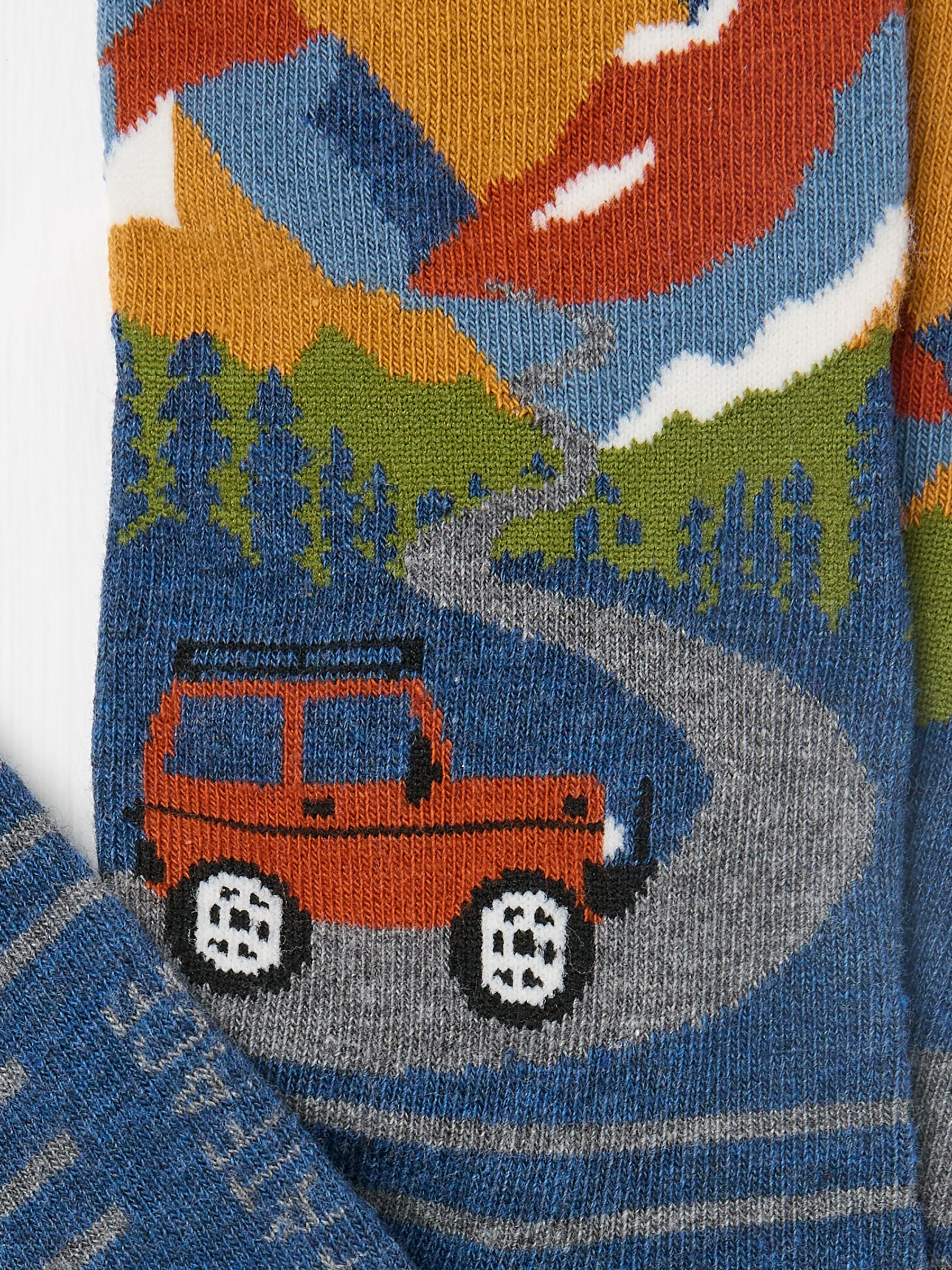 Navy Men's Off Roader Socks - Image 2 of 2