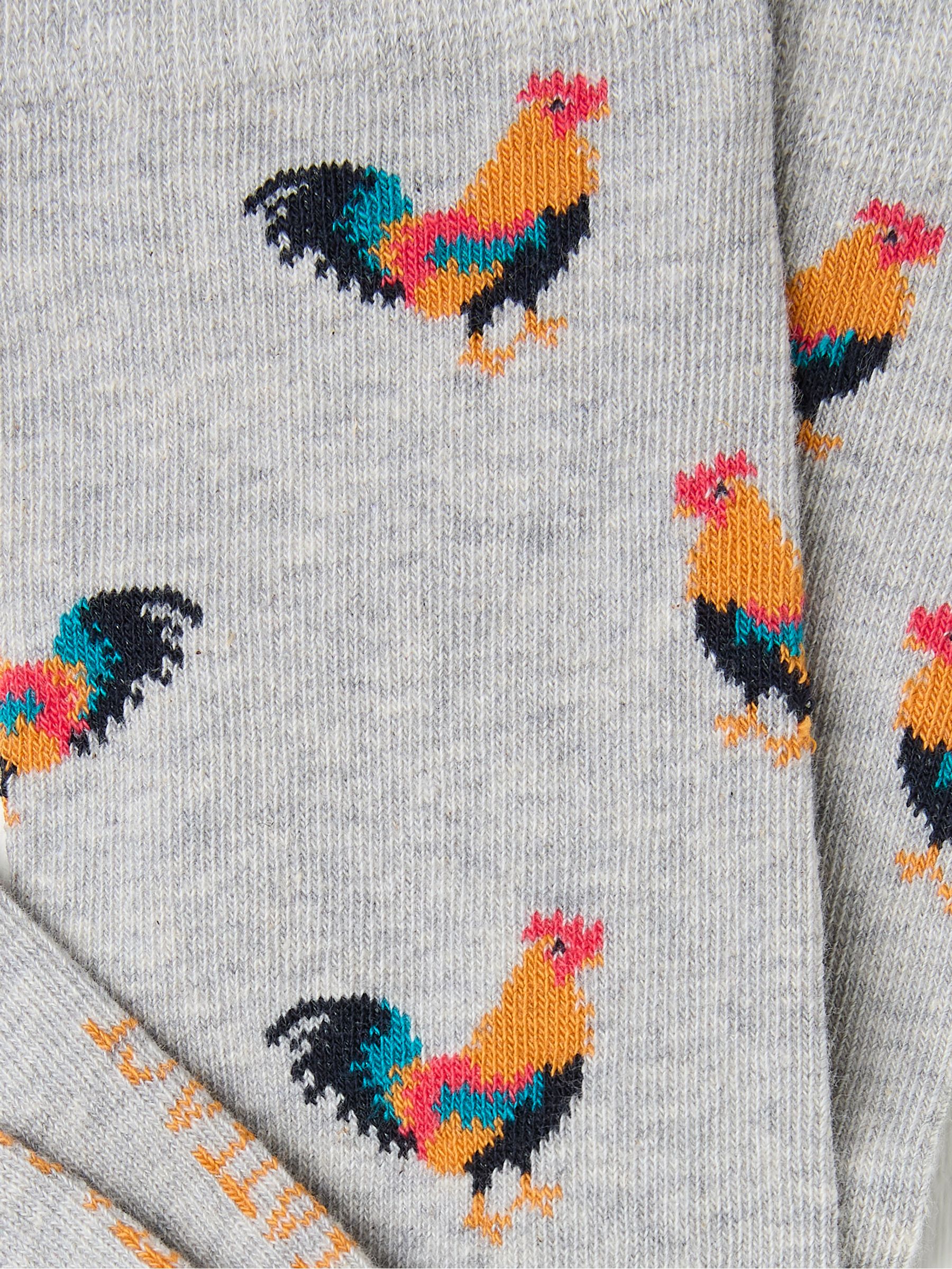 Grey Rooster Men's Socks - Image 2 of 2