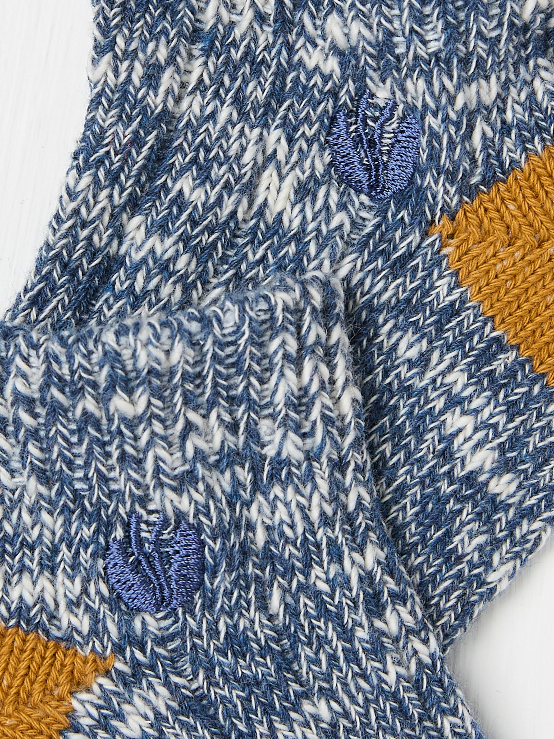 Navy Trainer Socks - Image 2 of 2