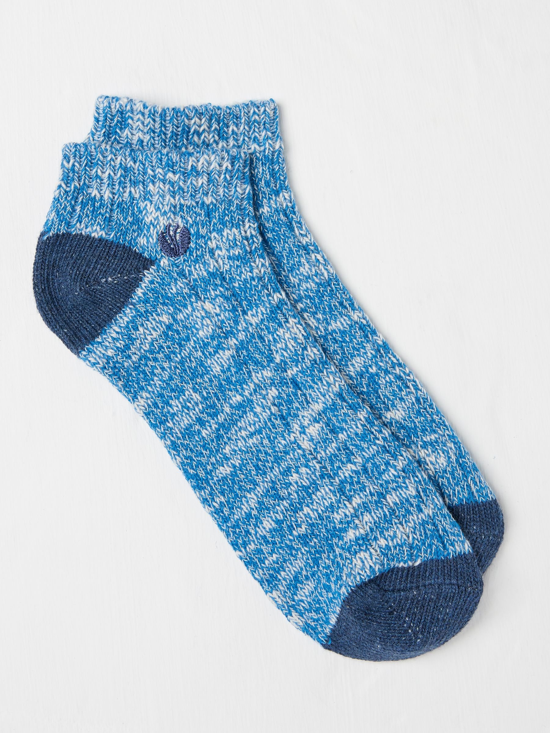 Blue Trainer Socks - Image 1 of 2