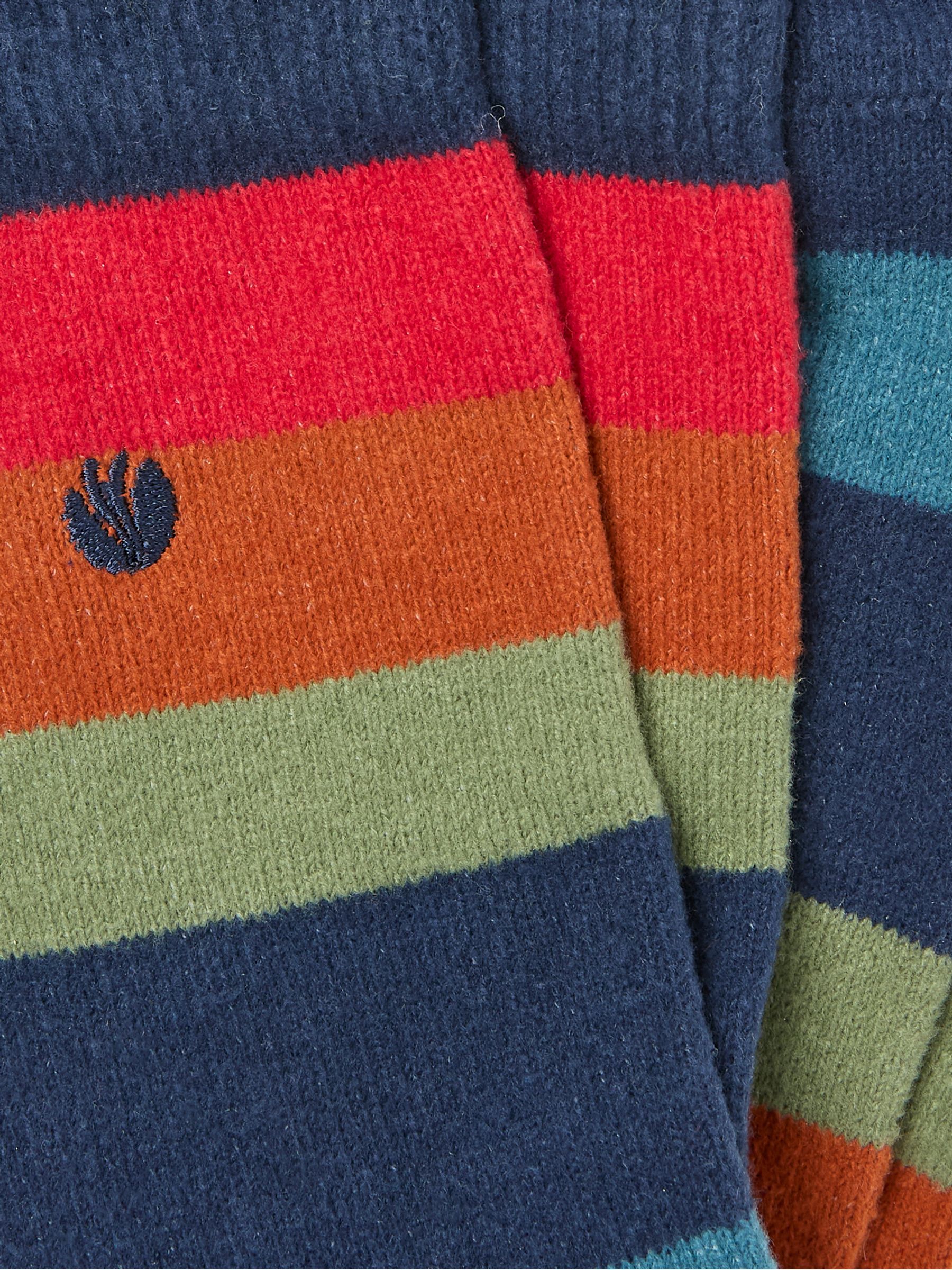 Multi Cosy Striped Socks - Image 2 of 2 Multi Cosy Striped Socks - Image 2 of 2