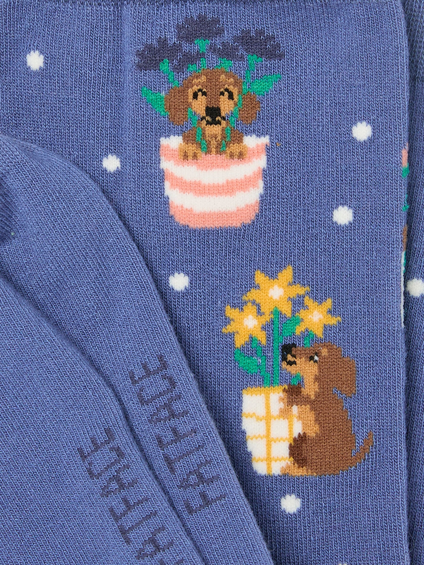 Blue Garden Dogs Women's Socks - Image 2 of 2