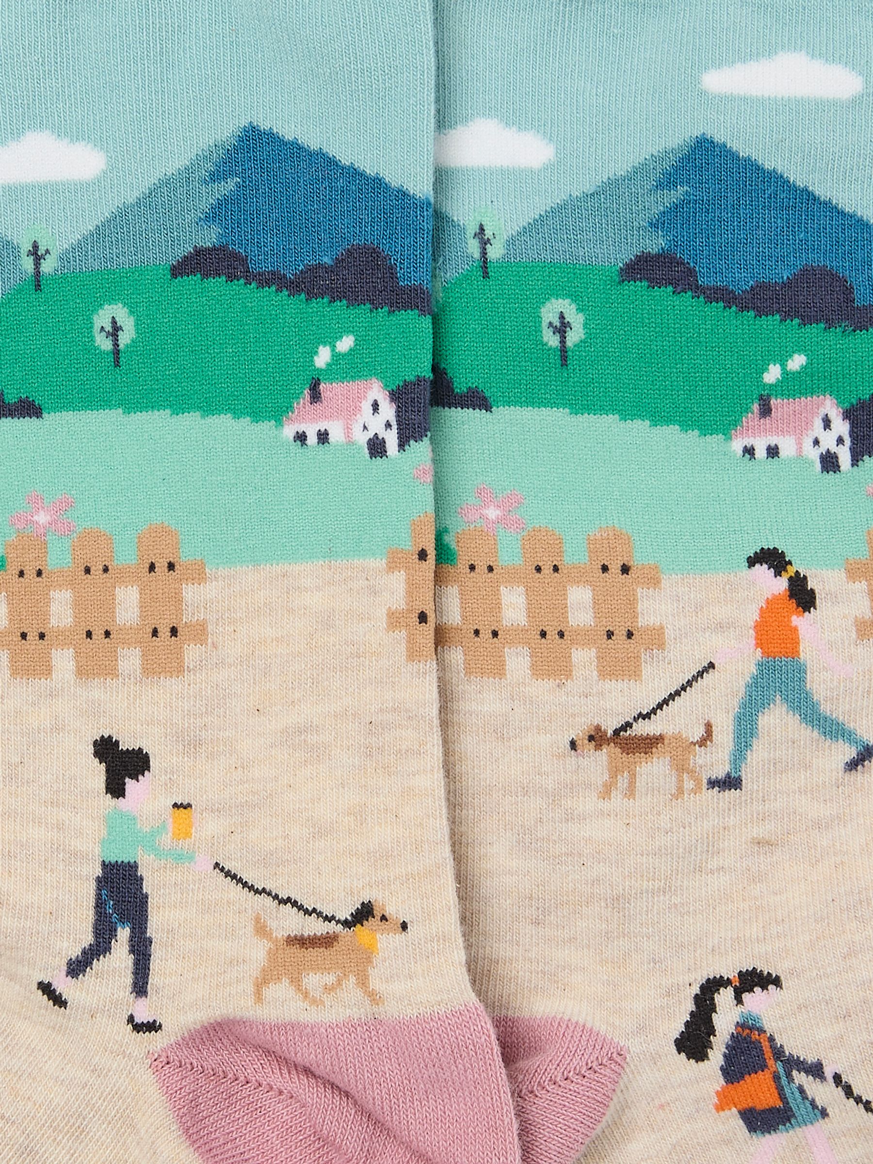 Natural Dog Walker Socks - Image 2 of 2