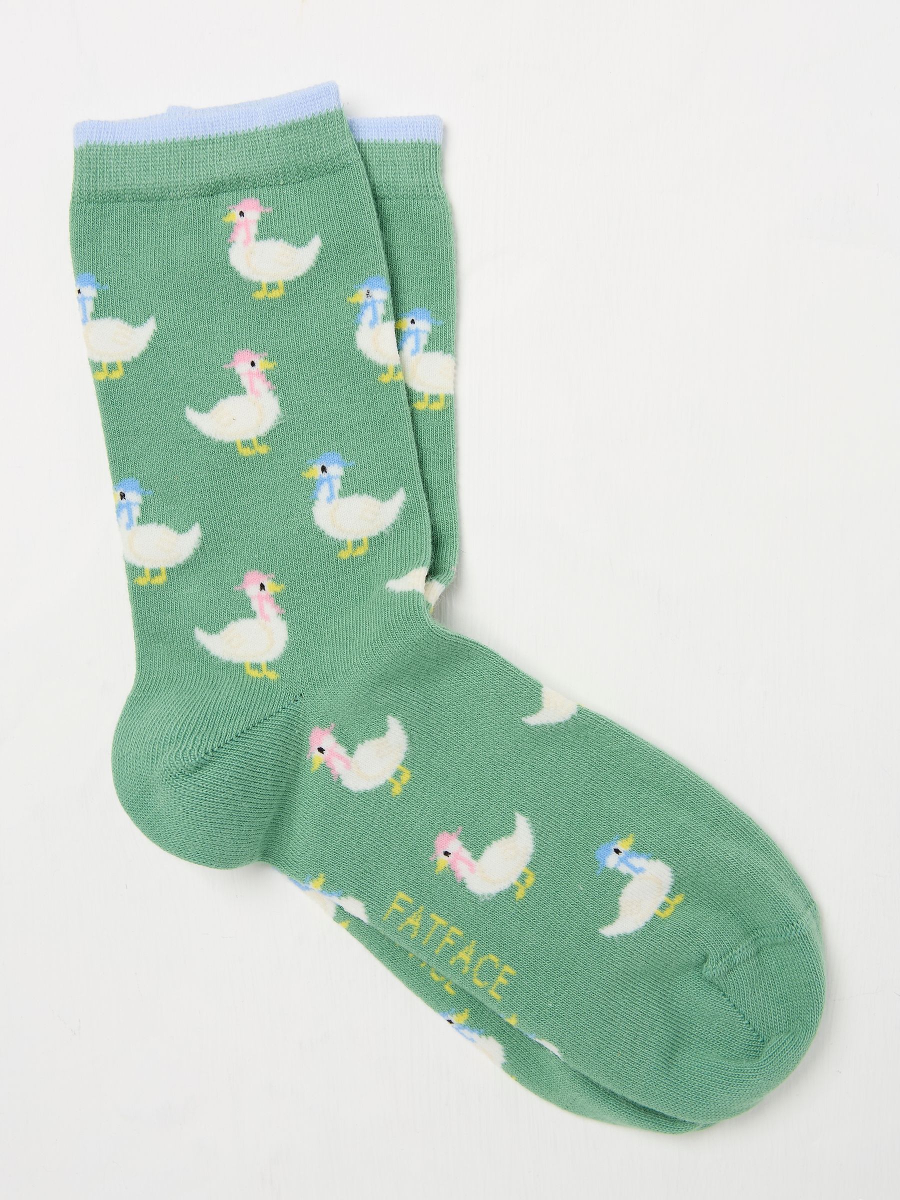 Green Geese Women's Socks - Image 1 of 2