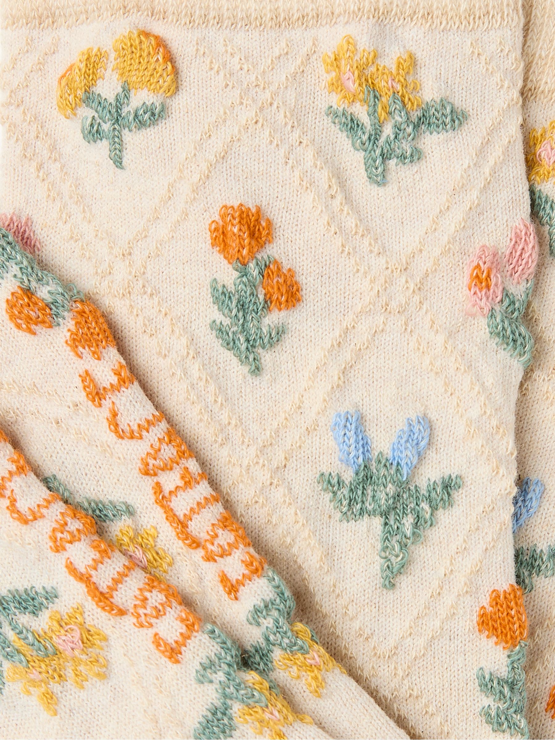 Natural Flower Women's Socks - Image 2 of 2