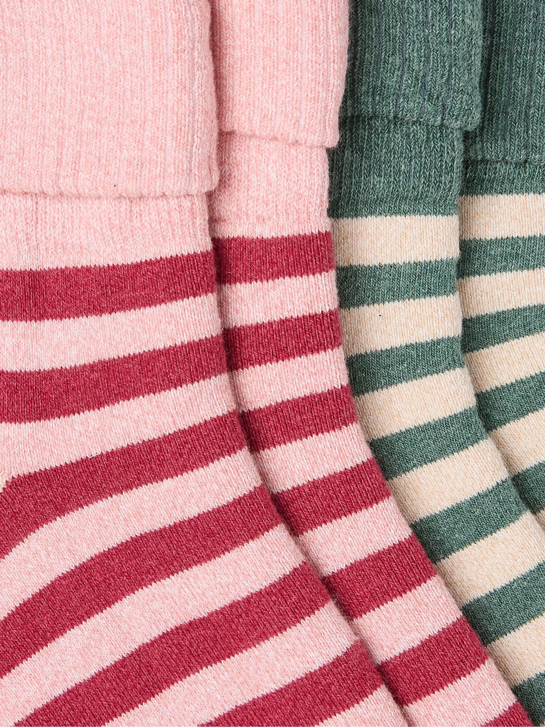 Multi Stripe 2 Pack Welly Socks - Image 2 of 2