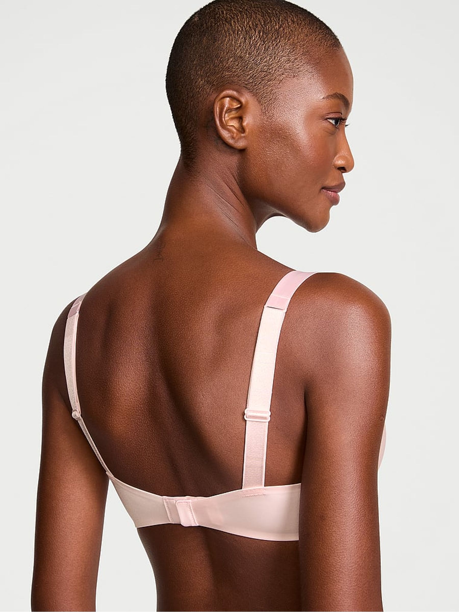 Angel Pink Push Up Scattered Shine Strap Bra - Image 2 of 3