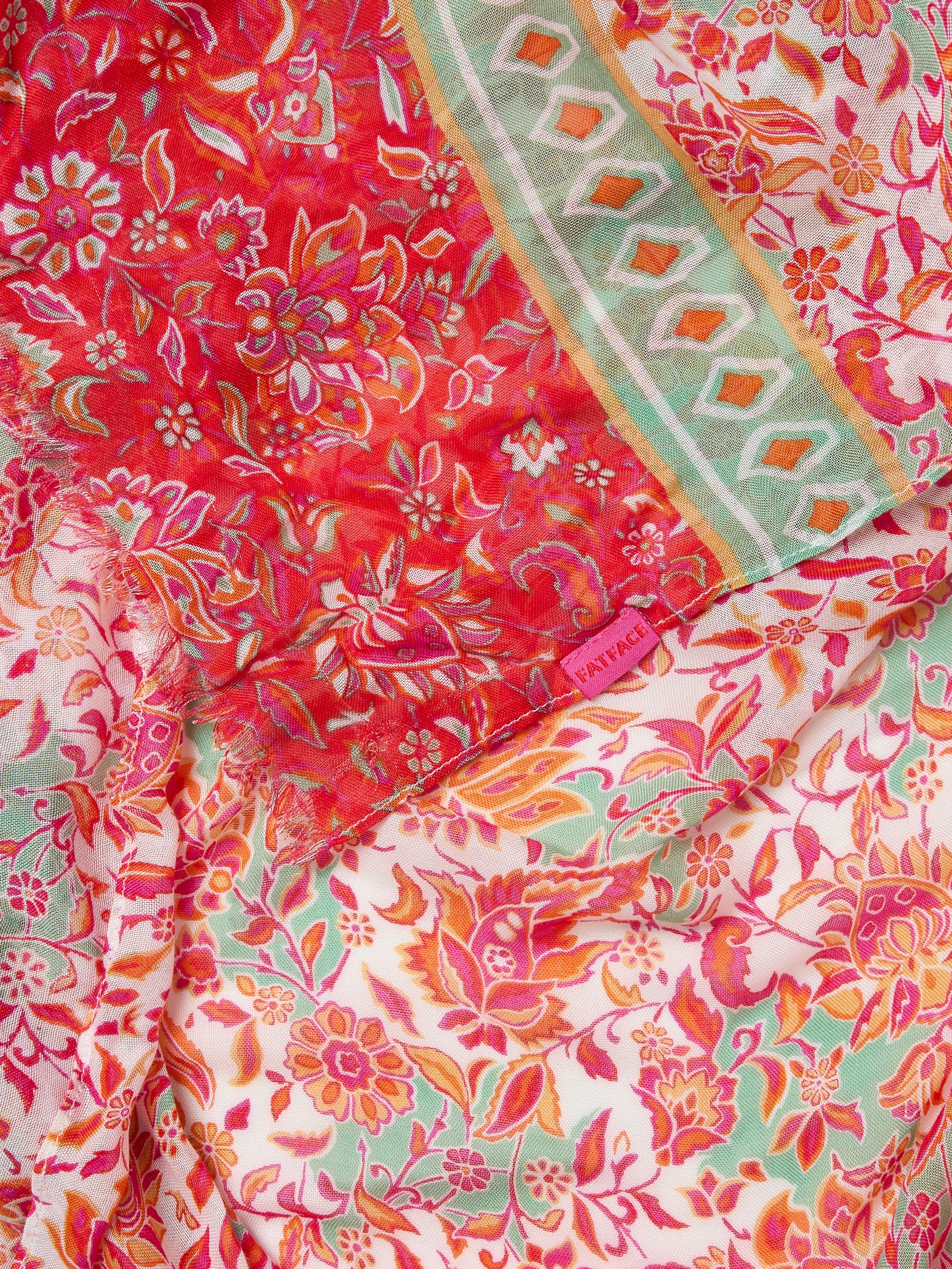 Pink Utopia Printed Lightweight Scarf - Image 2 of 2