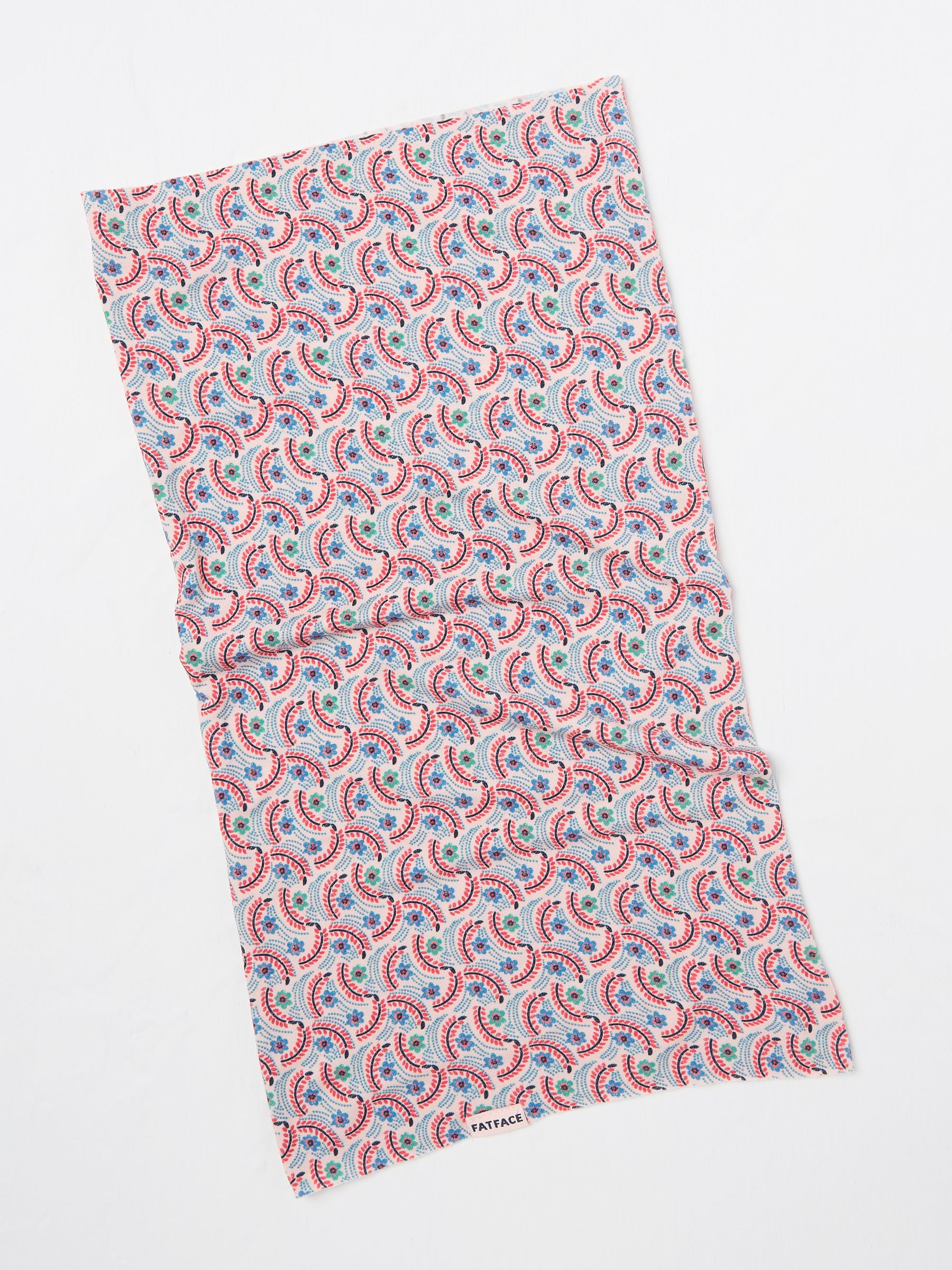 Pink Floral Print Multi Use Snood - Image 2 of 2