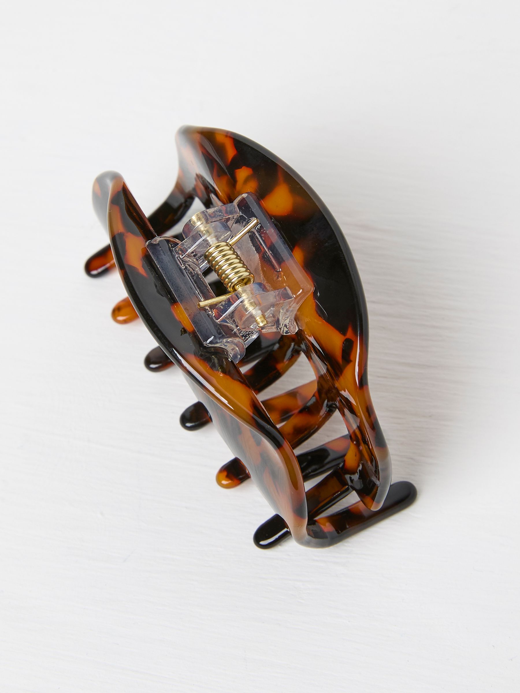 Tortoiseshell Brown Claw Clip - Image 2 of 2