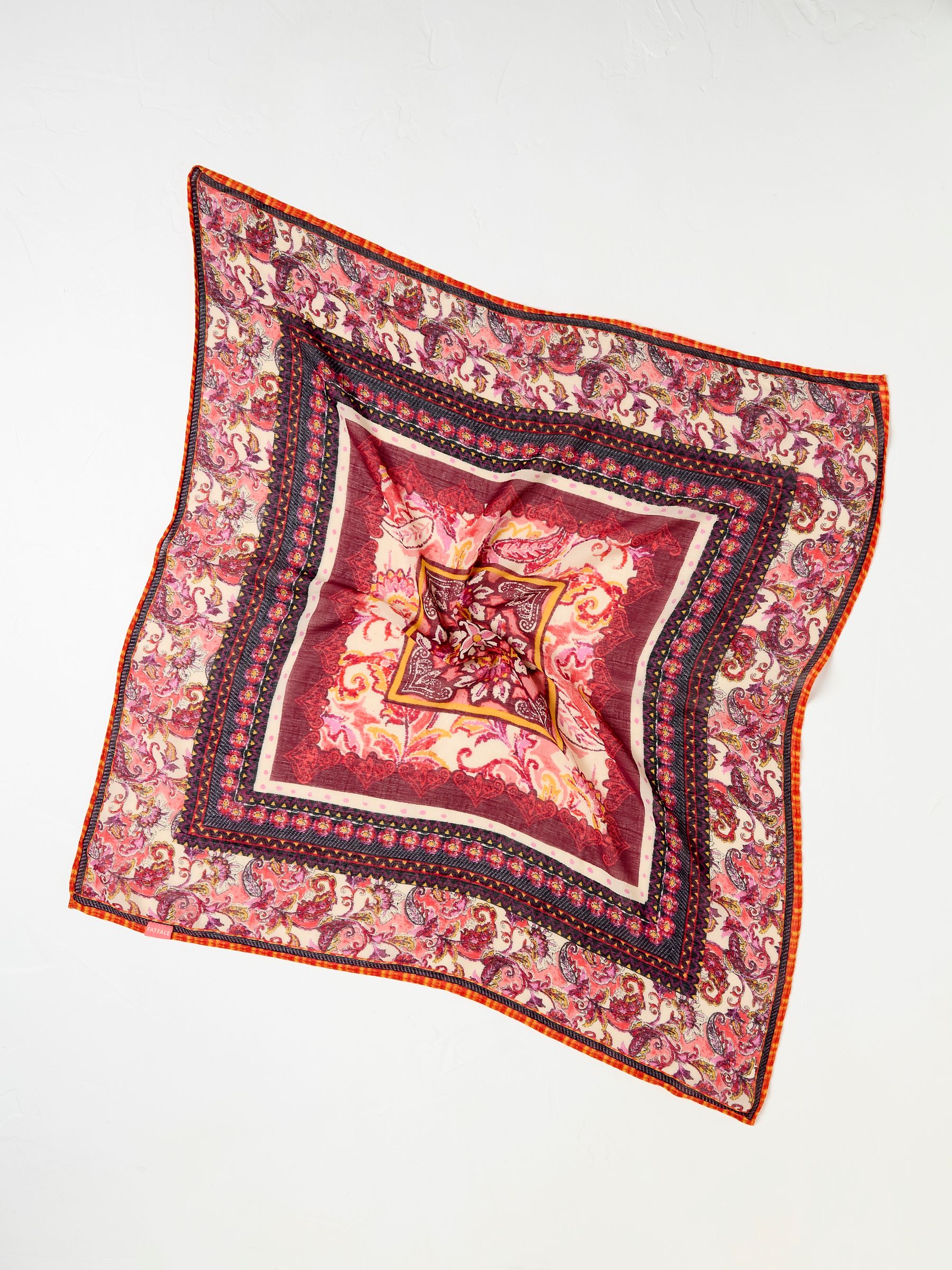 Pink Innocence Printed Hair Scarf - Image 3 of 3