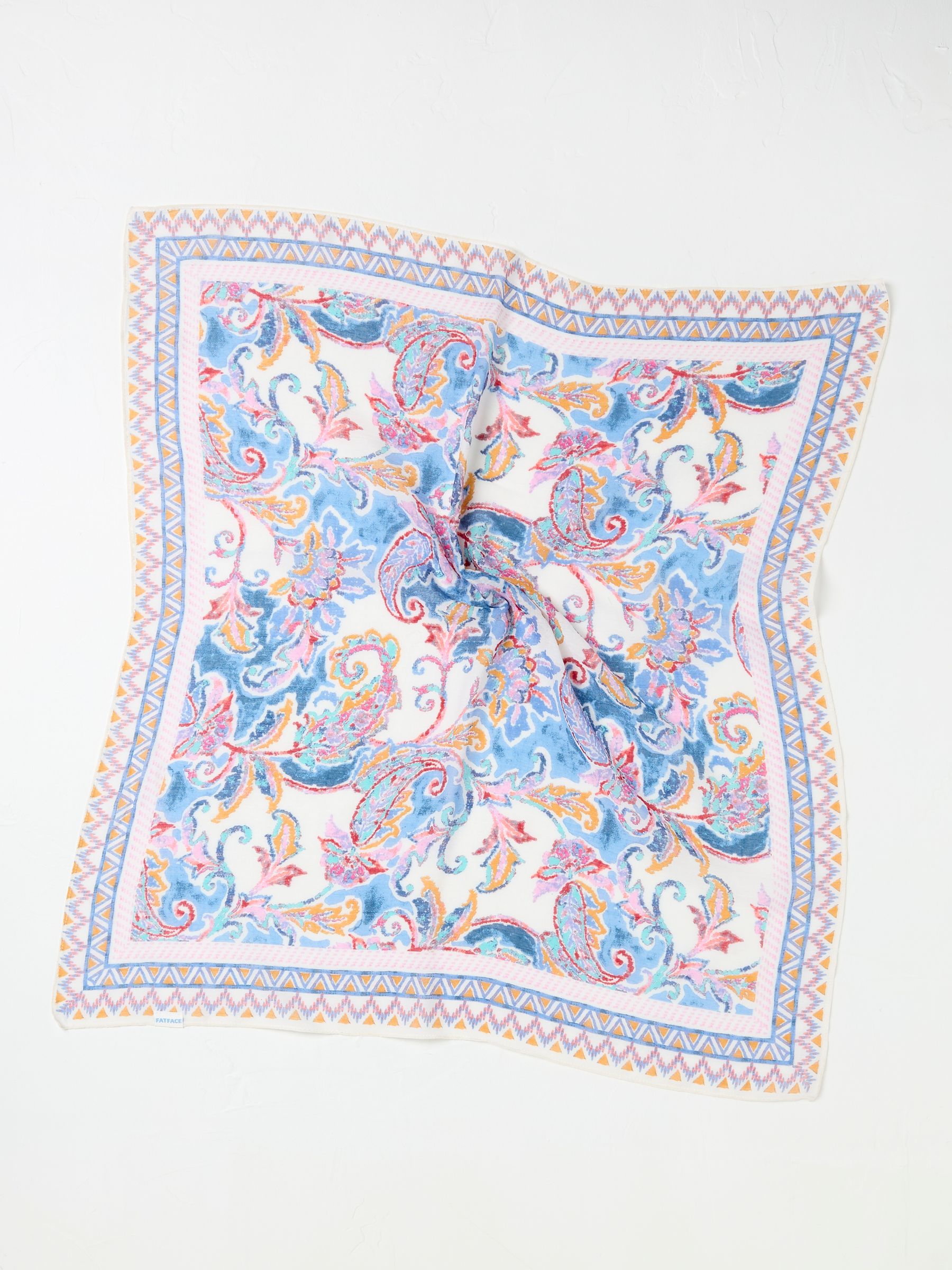 Pink Utopia Printed Hair Scarf - Image 2 of 2