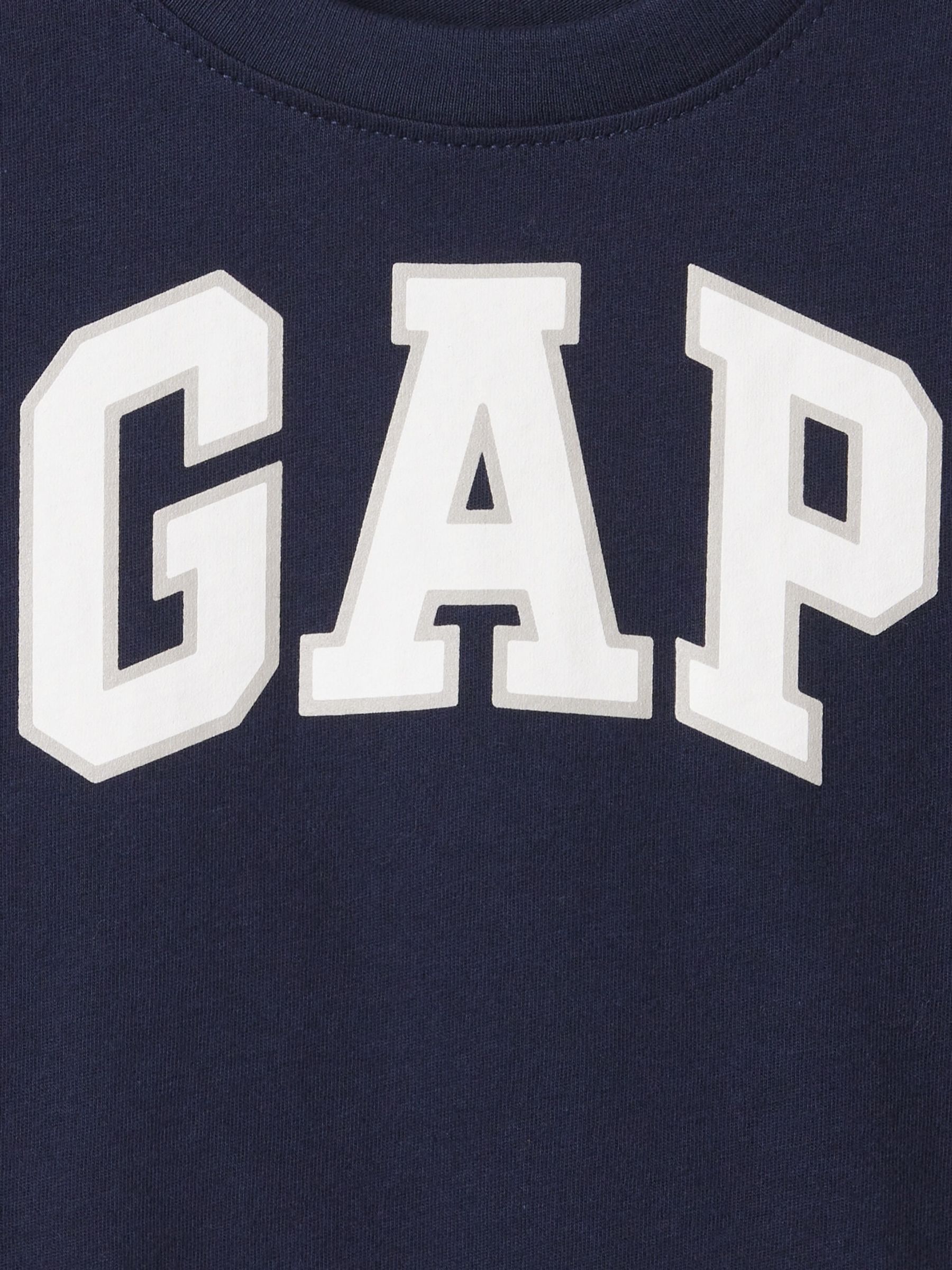 Navy/Blue Logo Short Sleeve Crew Neck T-Shirt (Newborn-5yrs) - Image 3 of 3