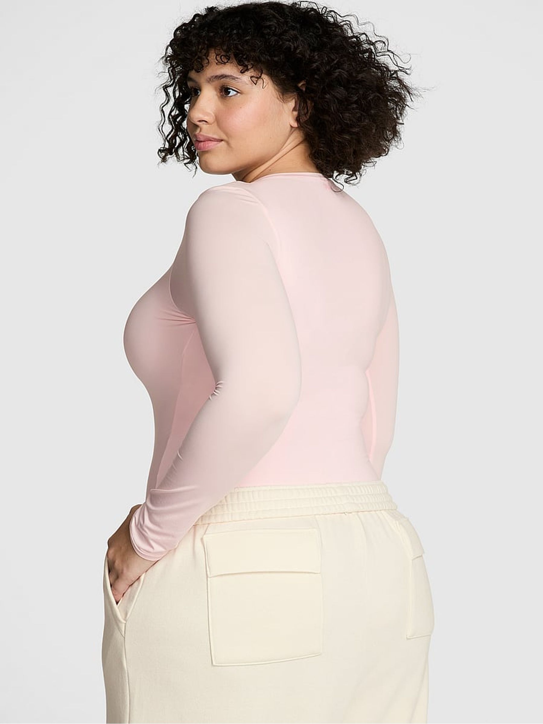 Angel Pink Long Sleeve T-Shirt - Image 2 of 3