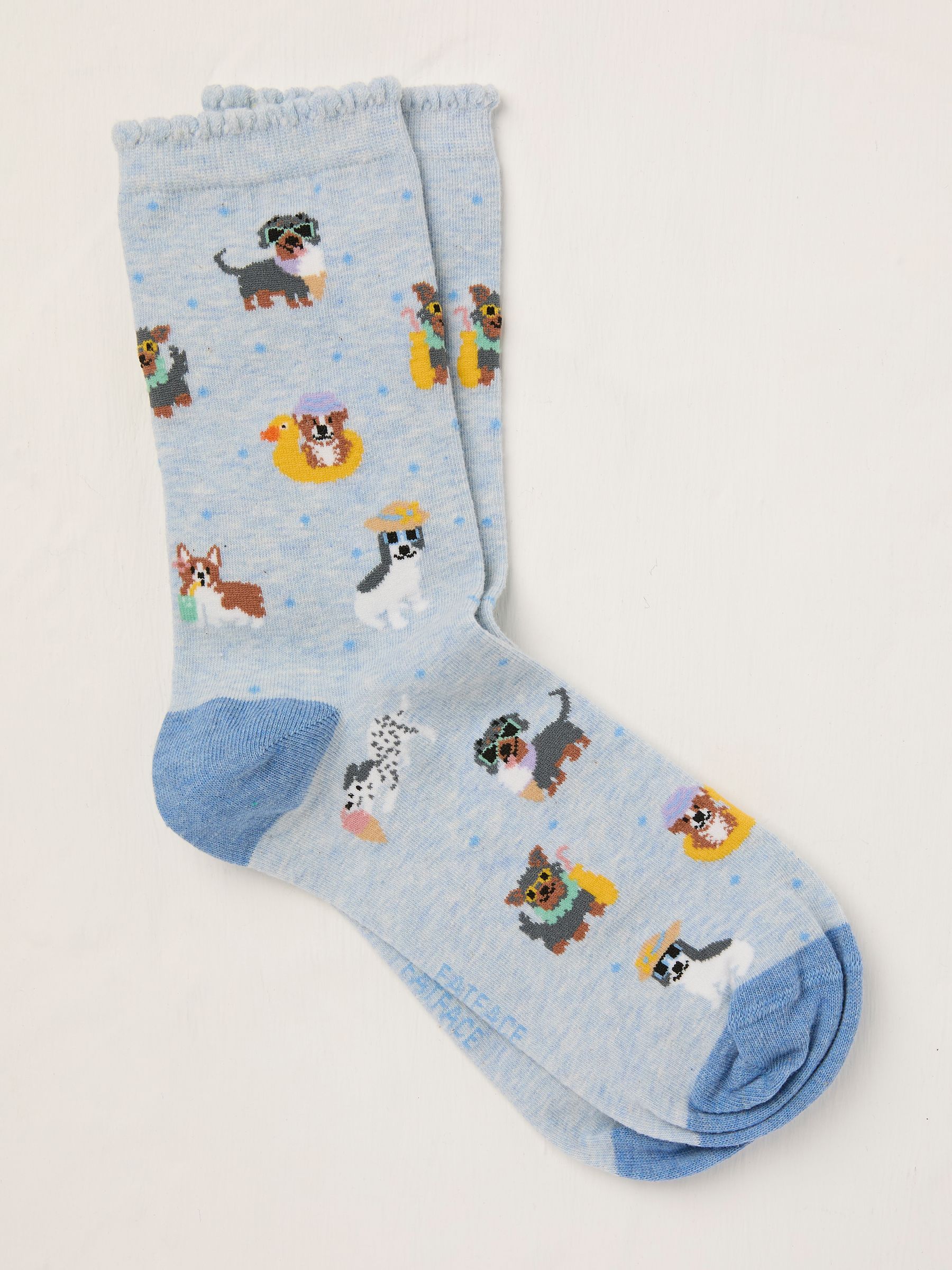 Blue Dog Socks - Image 1 of 2