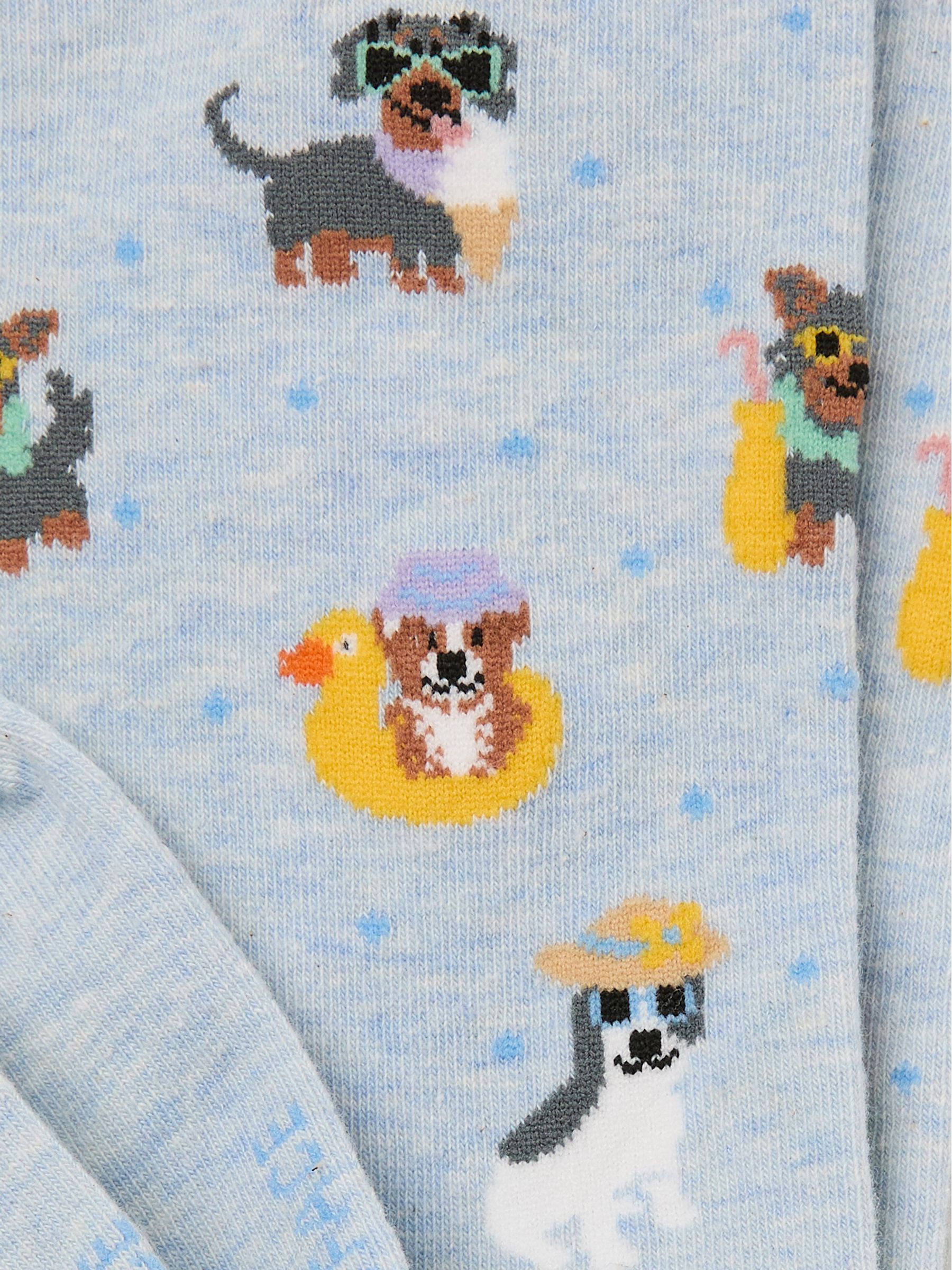 Blue Dog Socks - Image 2 of 2