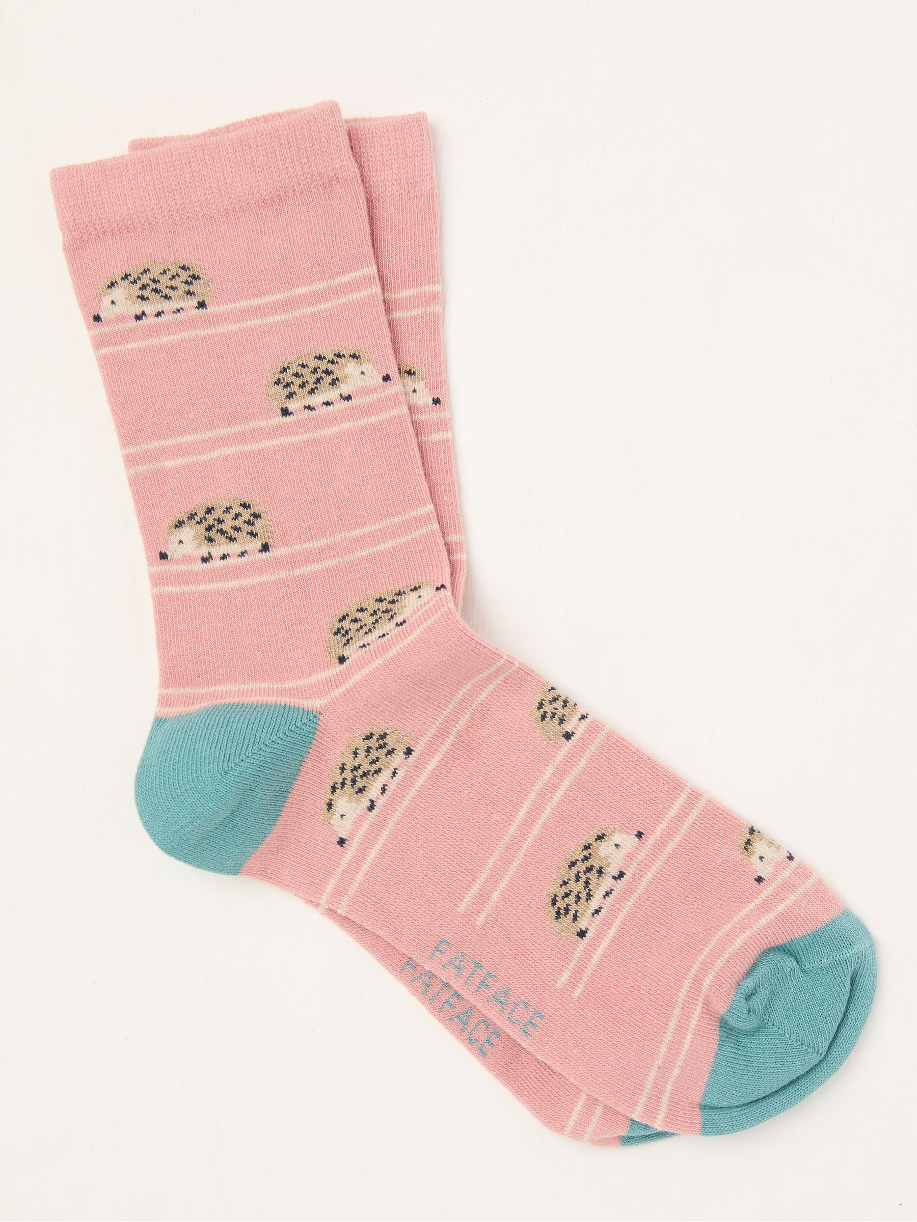 Pink Hedgehog Socks - Image 1 of 2