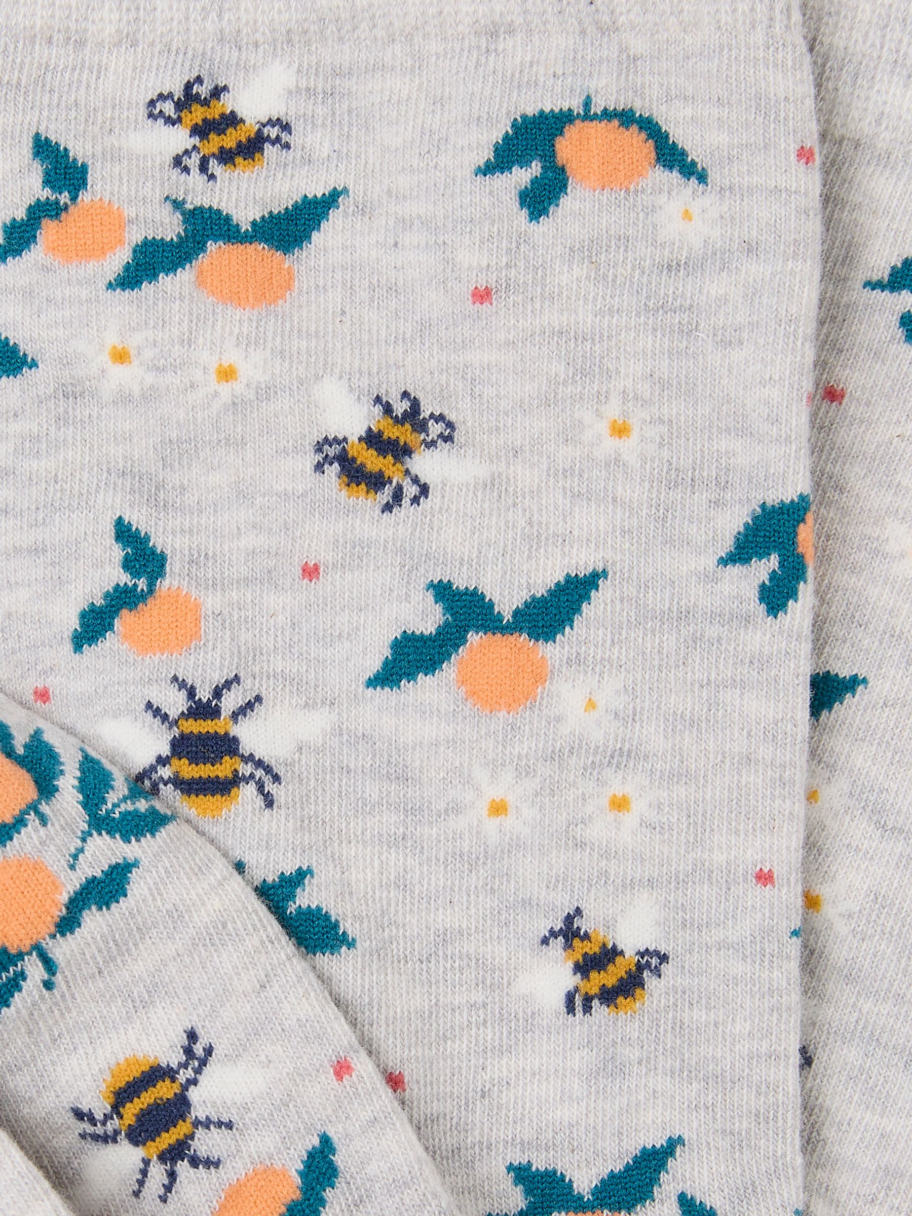 Grey Bee Socks - Image 2 of 2