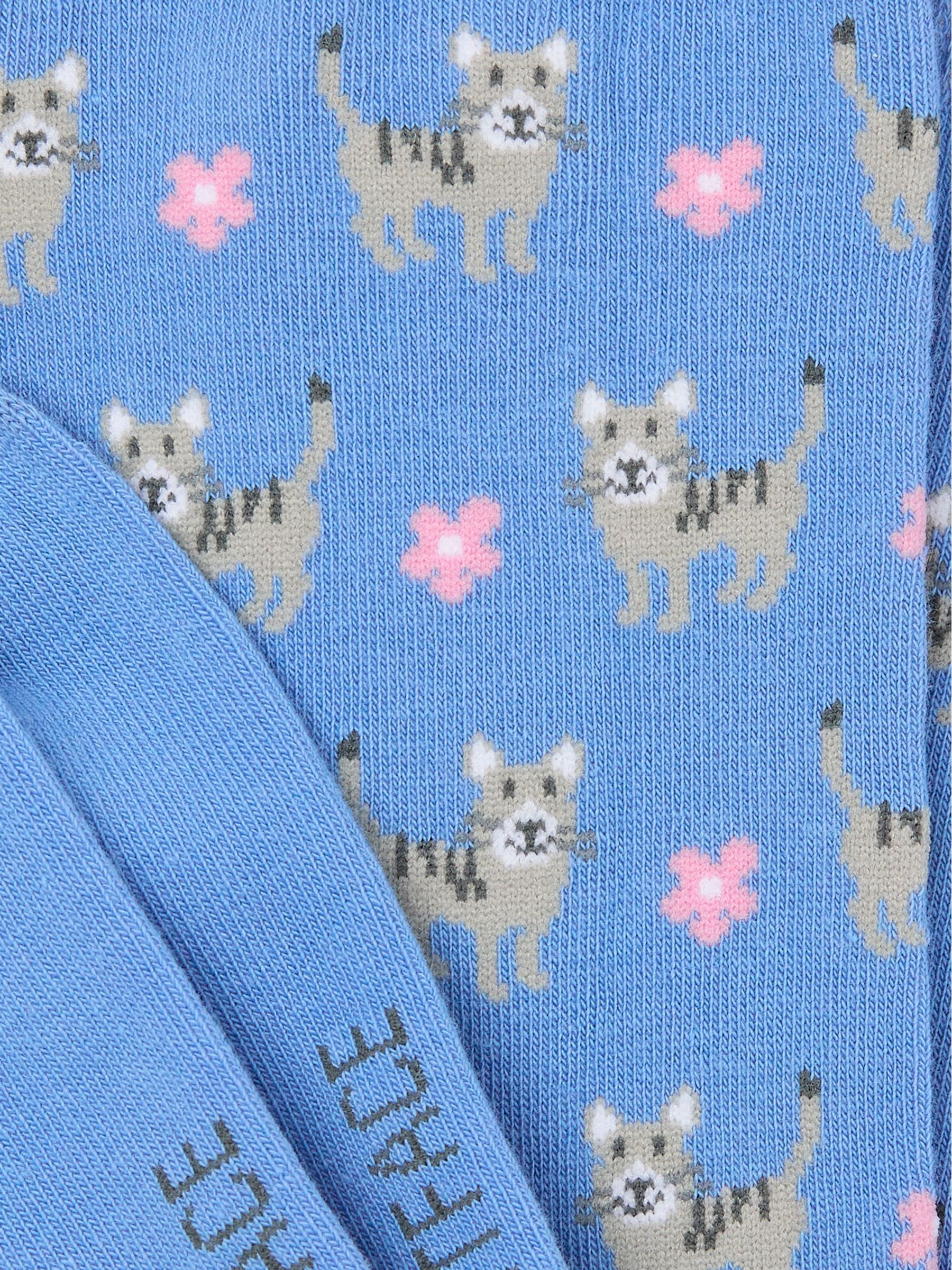Blue Cat Socks - Image 2 of 2