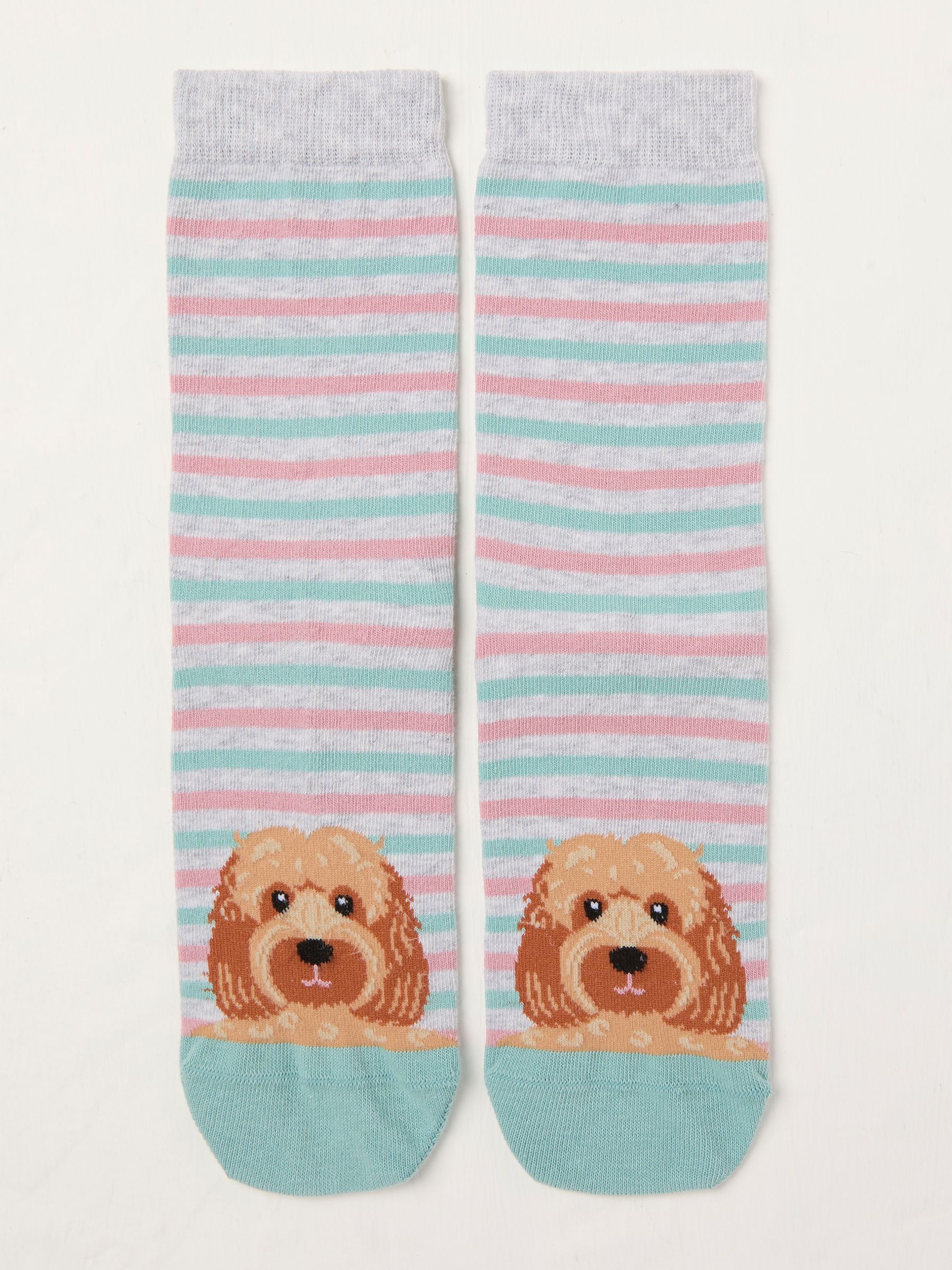Grey Dog Toe Socks - Image 1 of 2