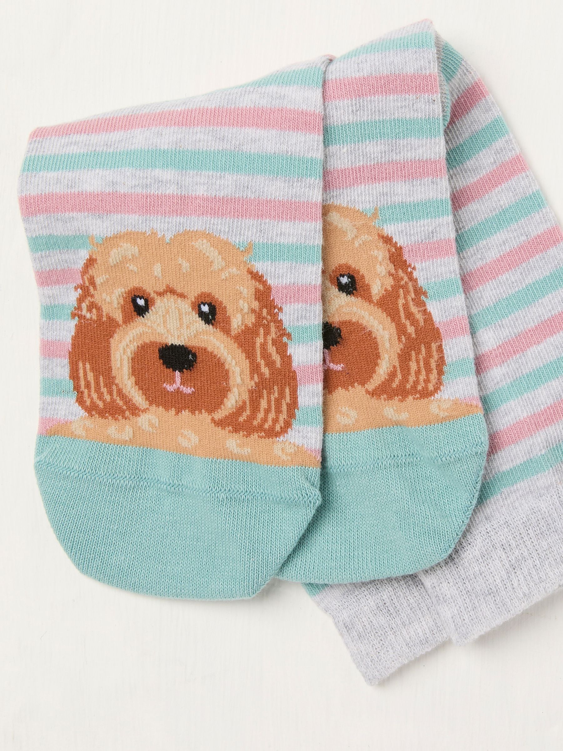 Grey Dog Toe Socks - Image 2 of 2