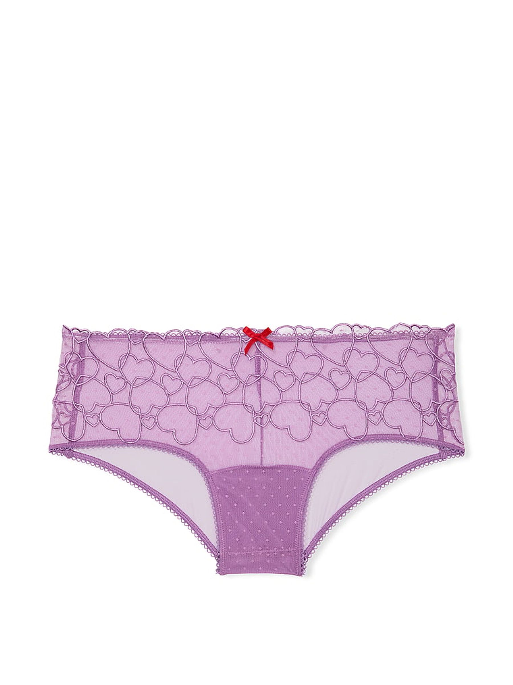 Grape Taffy Purple Cheeky Lace Knickers - Image 3 of 3