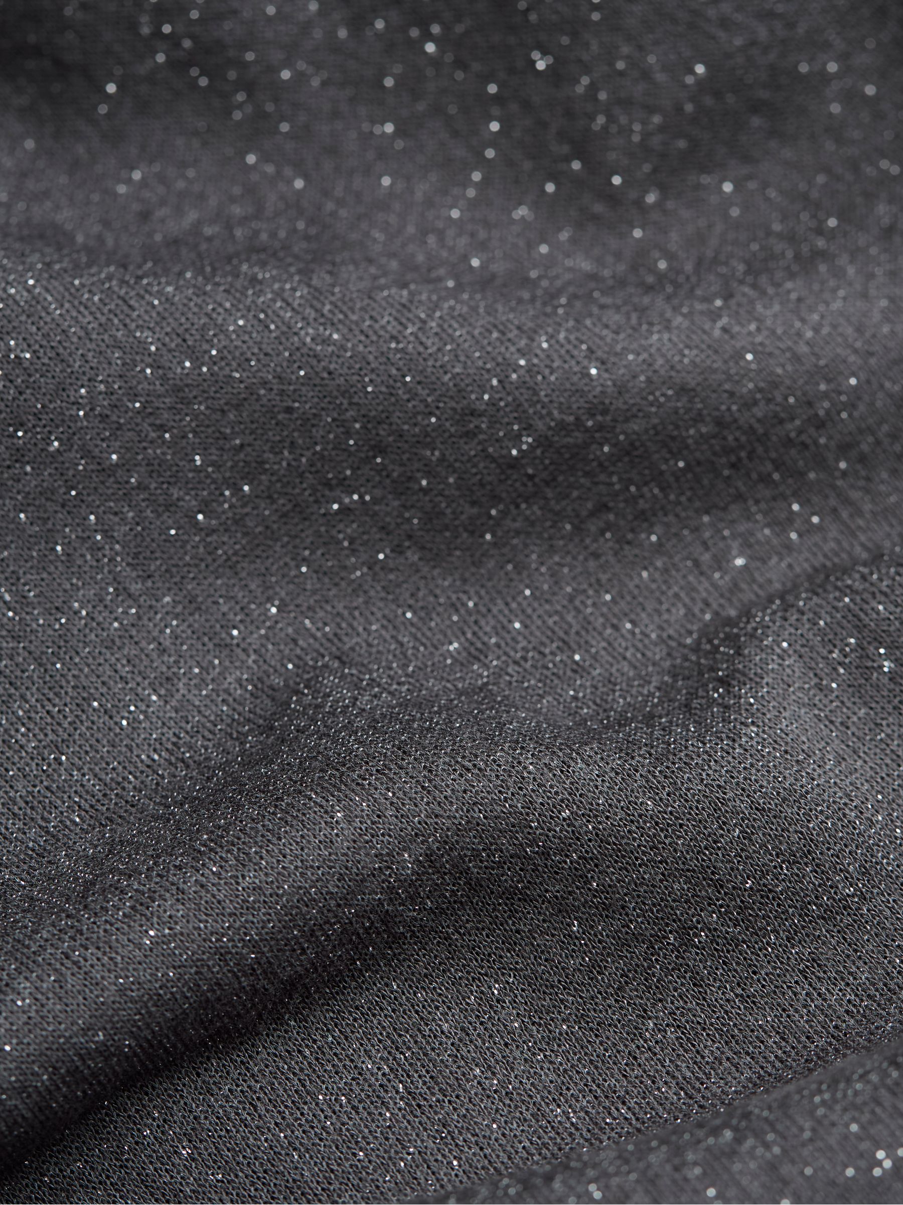 Grey Charcoal Sparkle Crew Sweater - Image 6 of 6