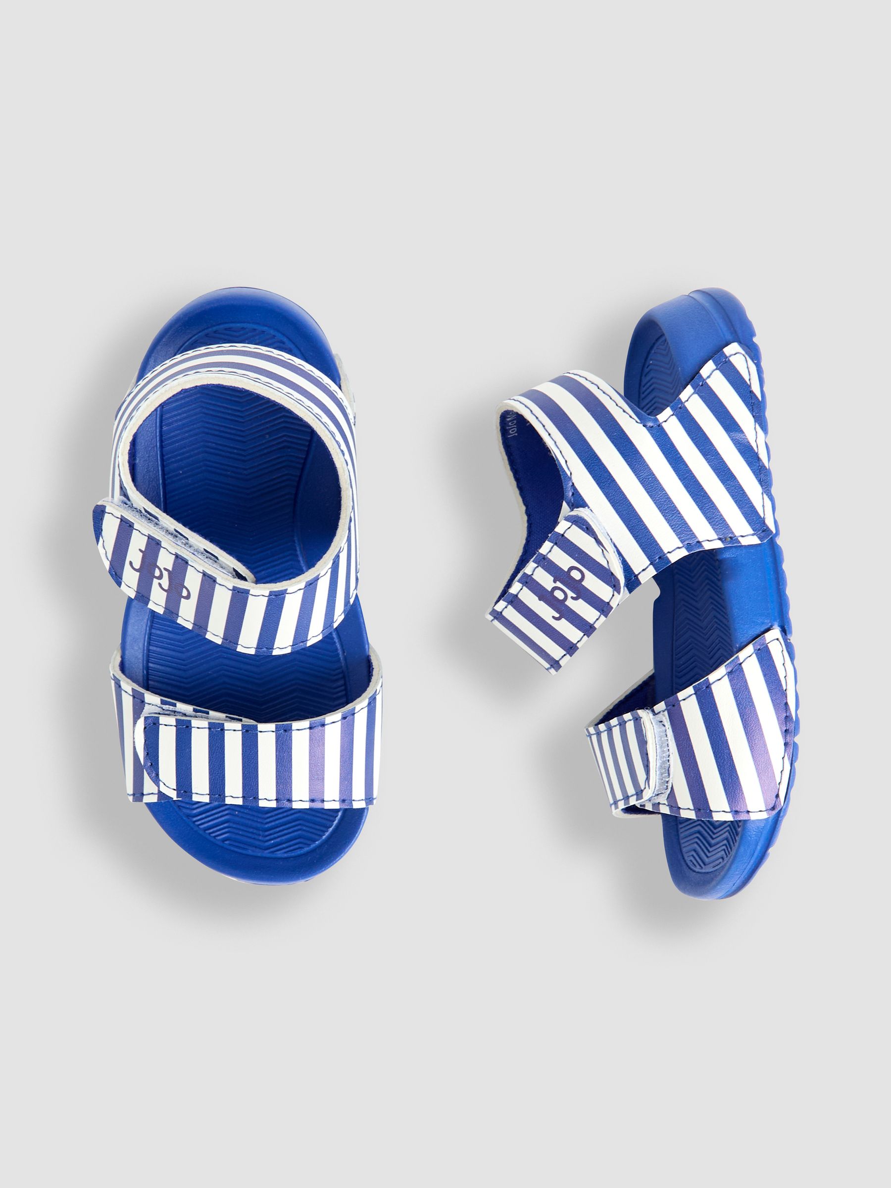 Blue Double Strap Summer Sandals - Image 2 of 3