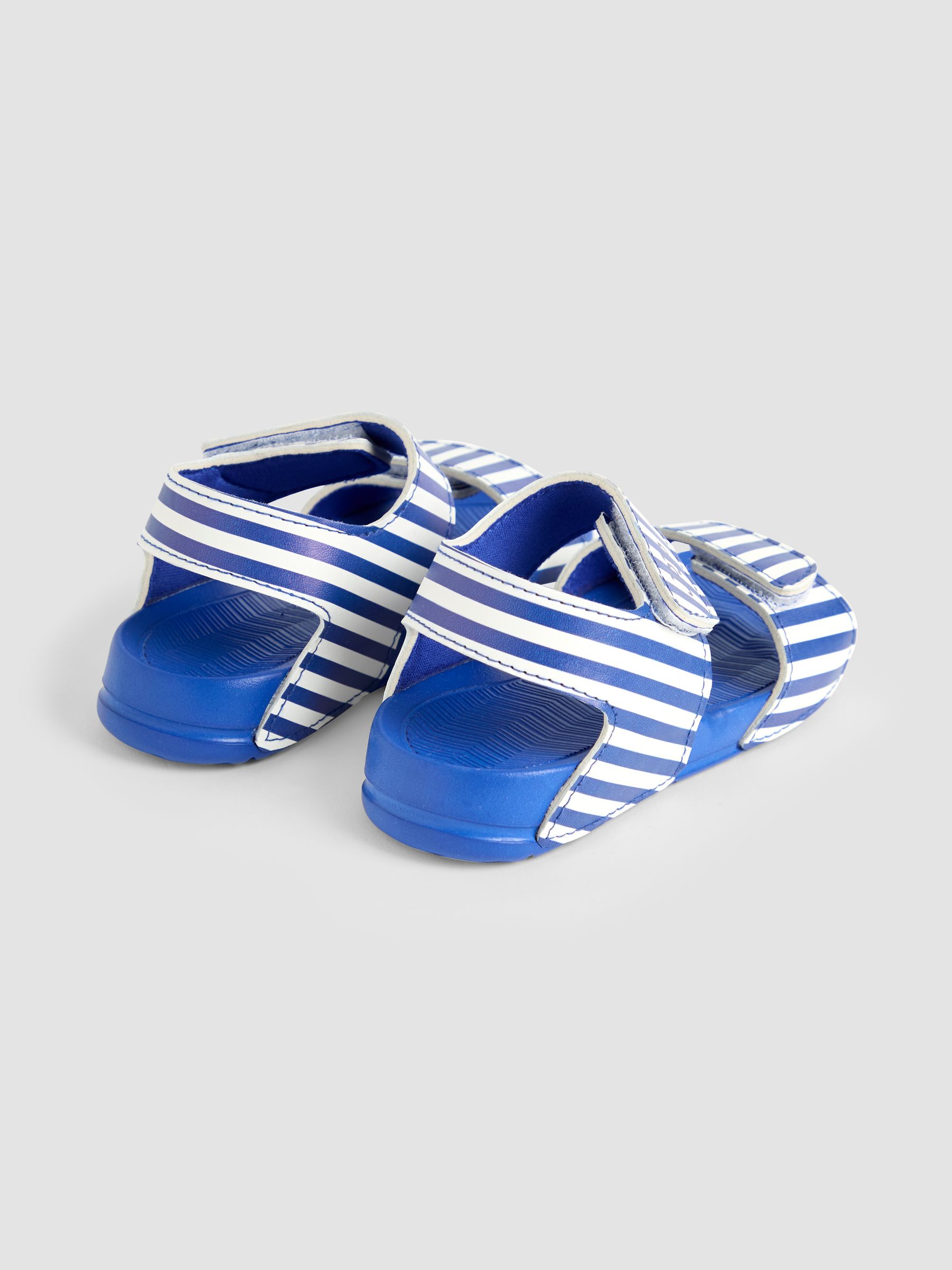 Blue Double Strap Summer Sandals - Image 3 of 3