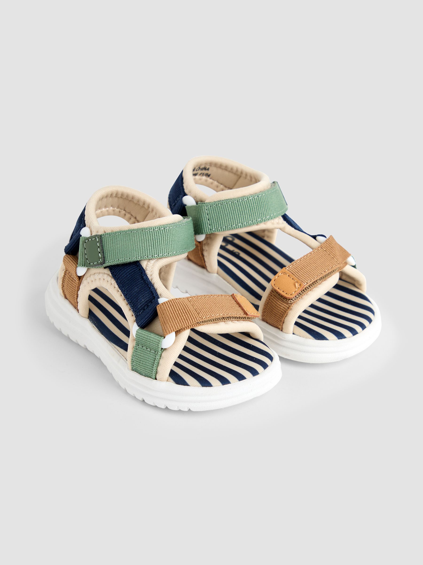 Stone Adjustable Strap Sandals - Image 1 of 4