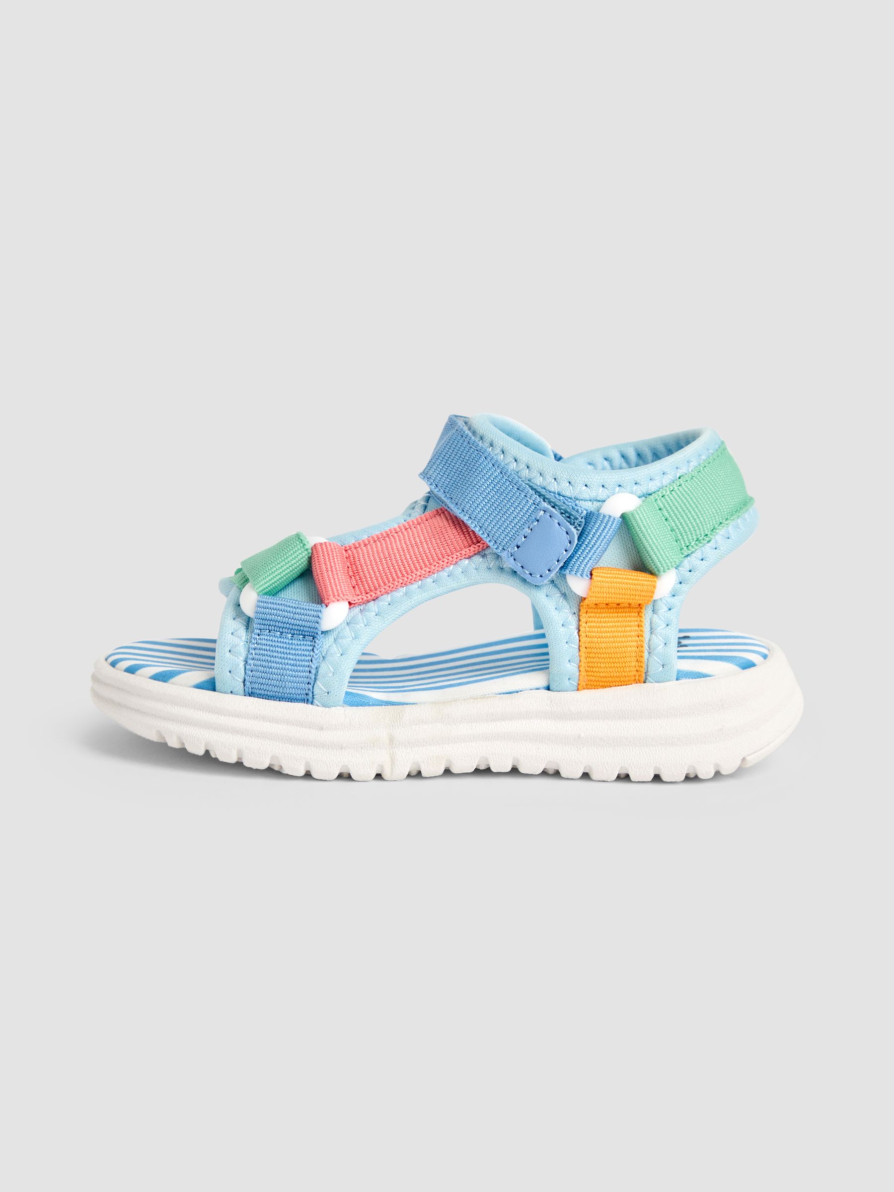 Blue Adjustable Strap Sandals - Image 4 of 4