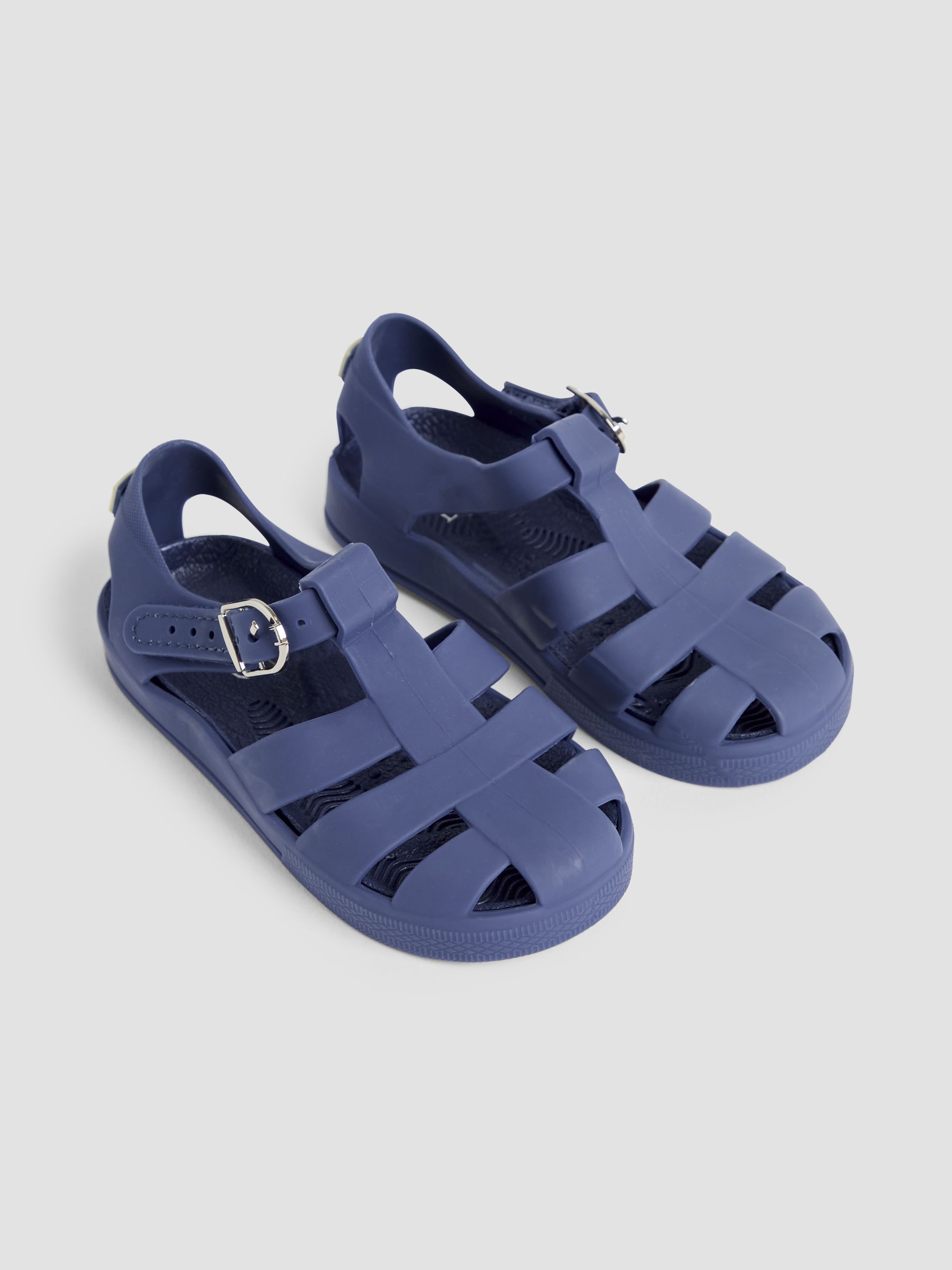 Navy Jelly Sandals - Image 1 of 4