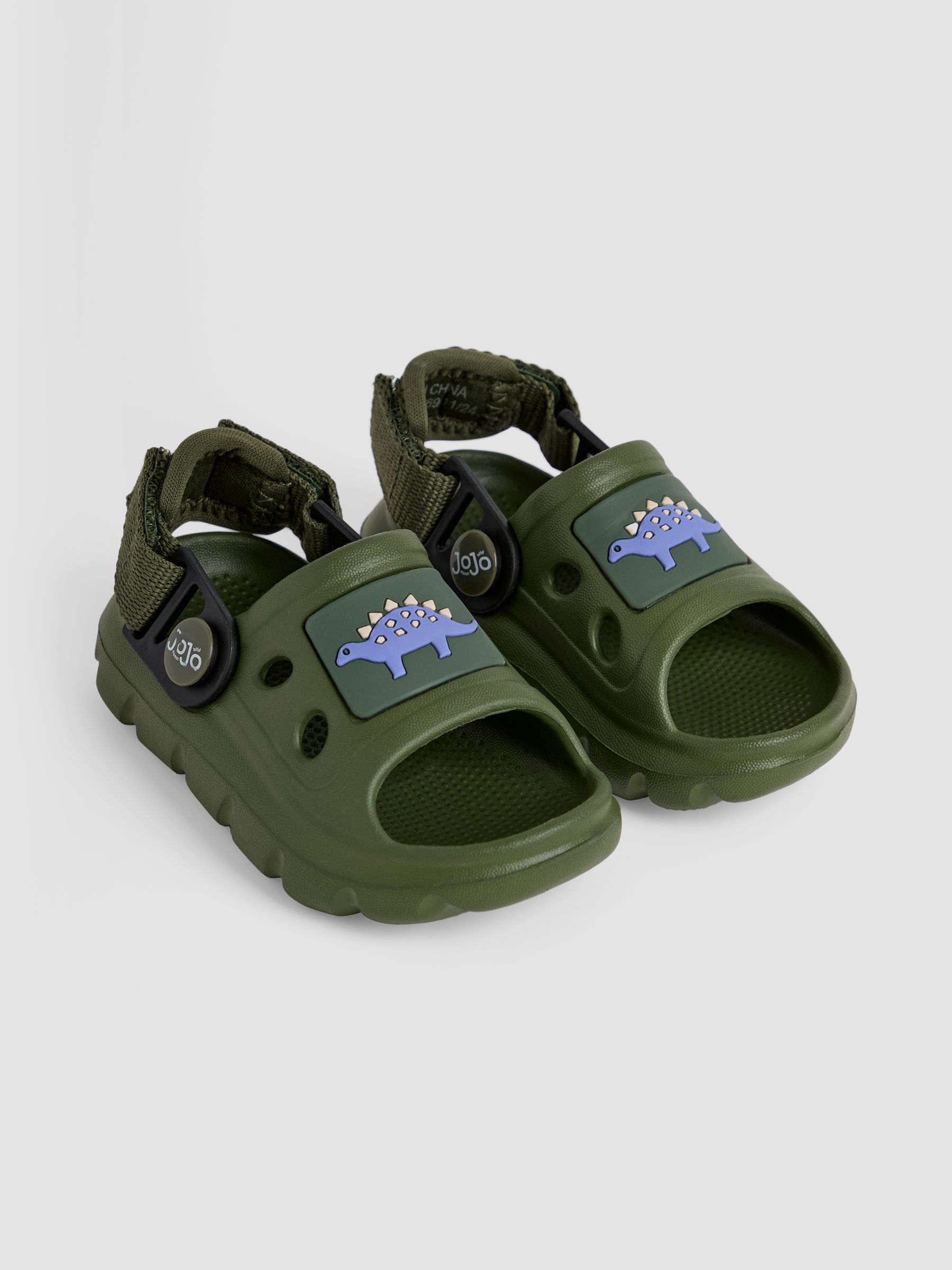 Khaki Slip-On Sandals - Image 1 of 4