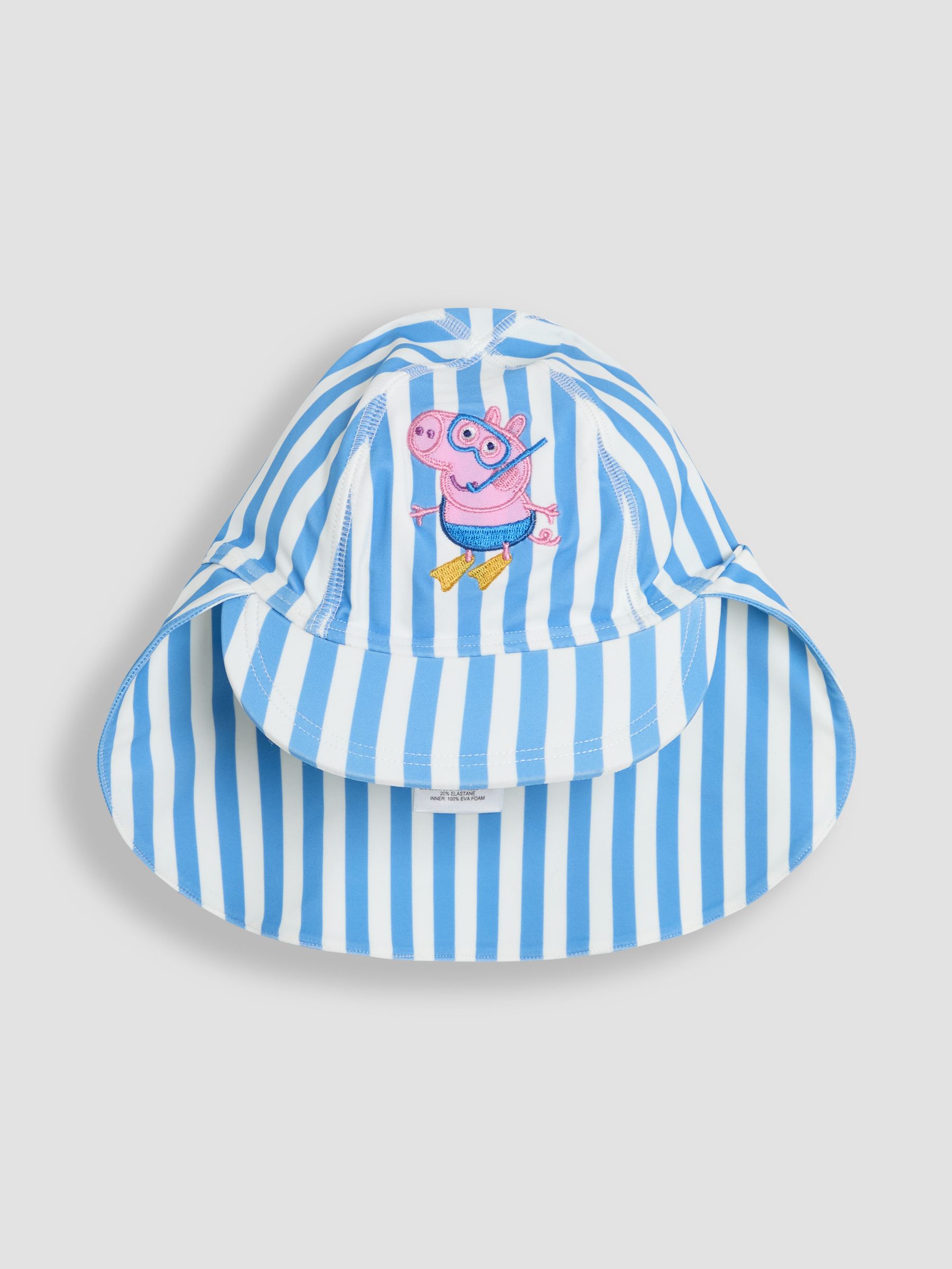 Blue Peppa Pig Sun Protection Hat - Image 1 of 3