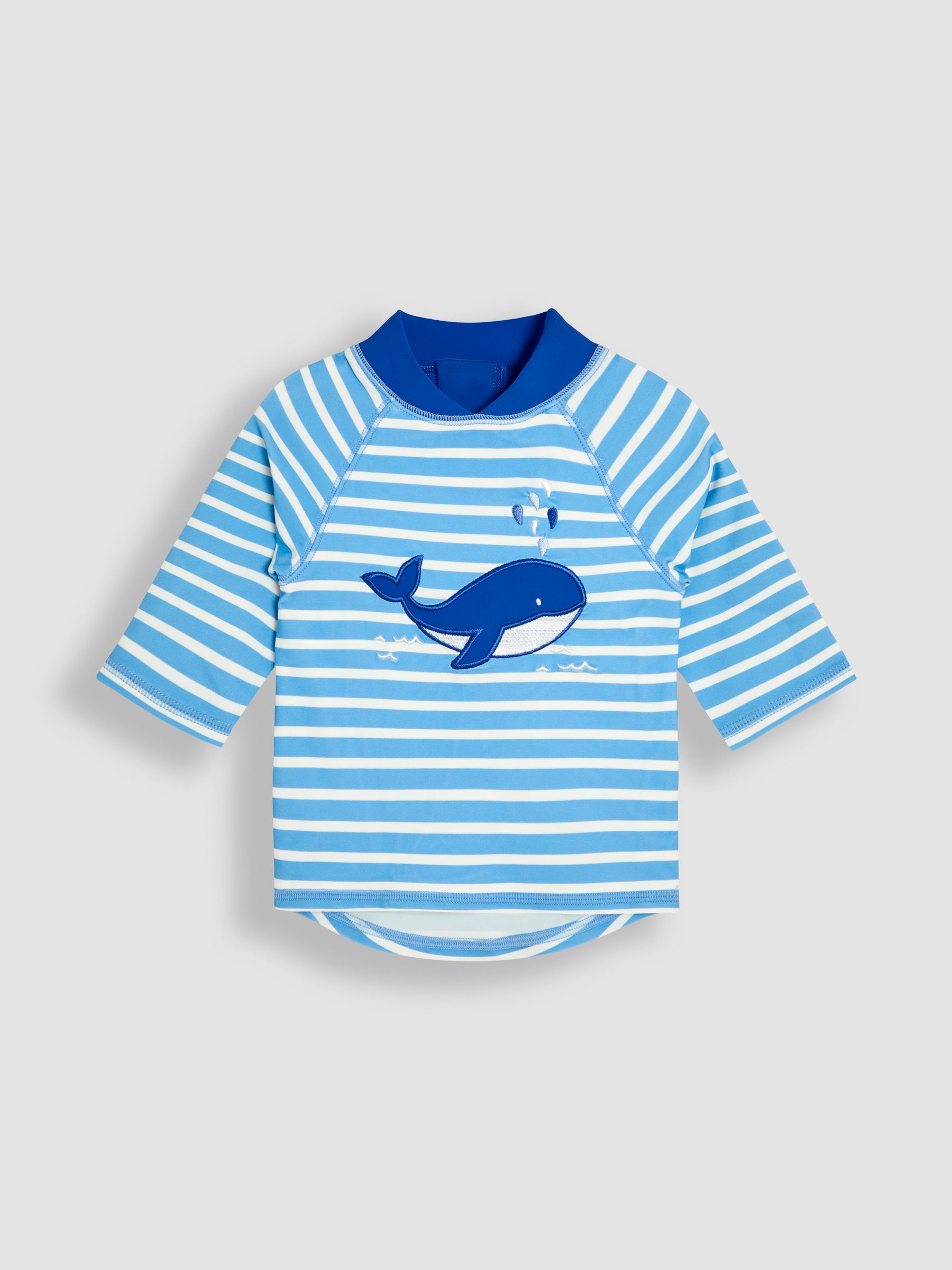 Blue Appliqué Sun Protection Rash Vest - Image 1 of 3