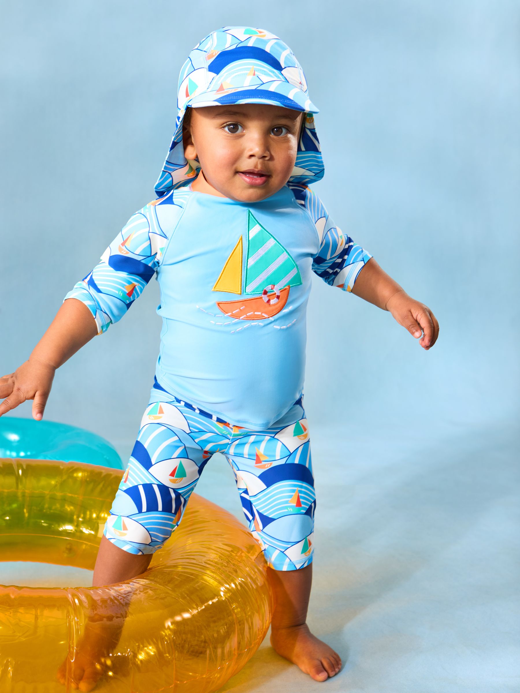 Blue Sun Protection Hat - Image 6 of 6