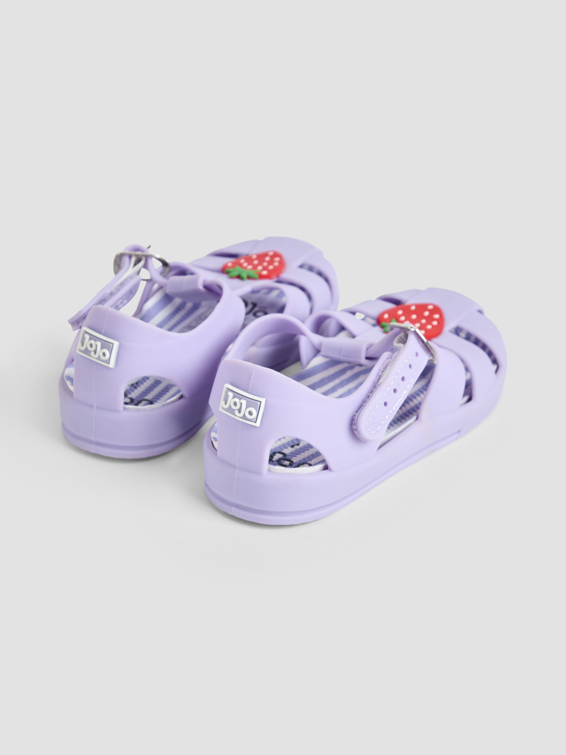 Lilac 3D Jelly Sandals - Image 2 of 4