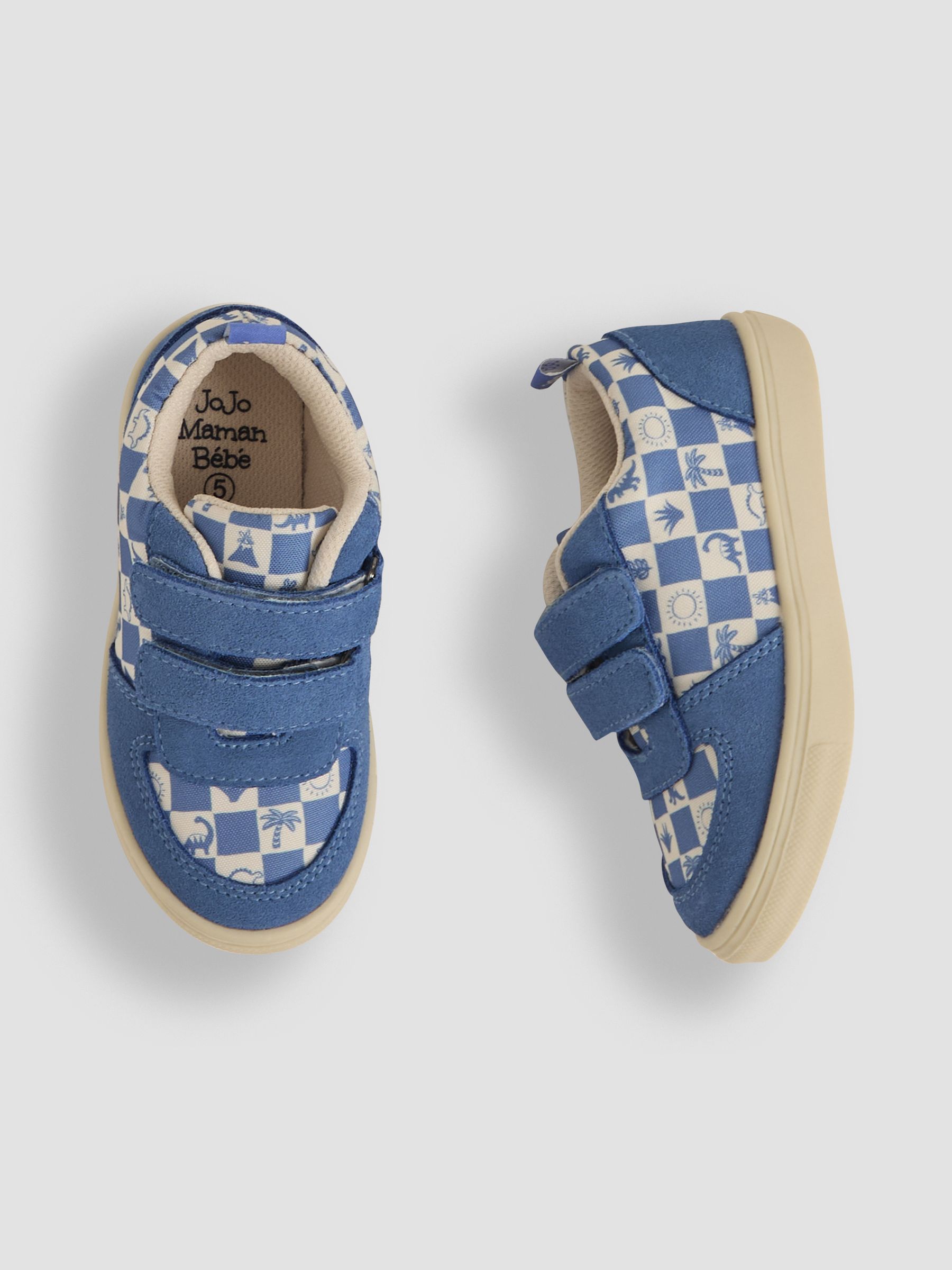 Blue Riptape Trainers - Image 3 of 4