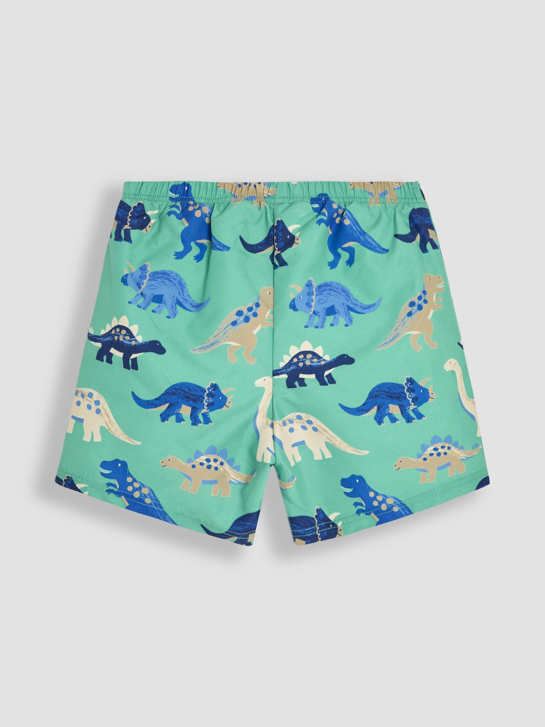 Turquoise Swim Shorts With Nappy - Image 2 of 3