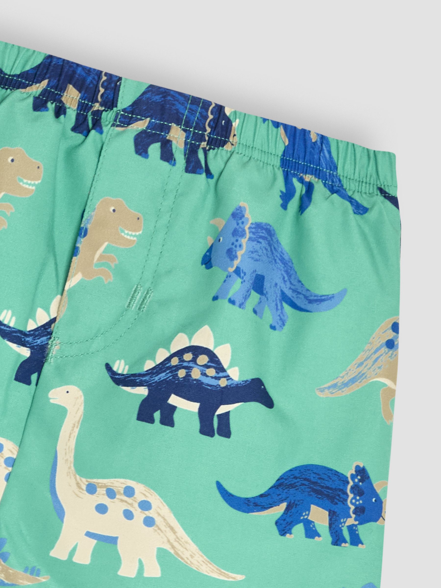 Turquoise Swim Shorts With Nappy - Image 3 of 3