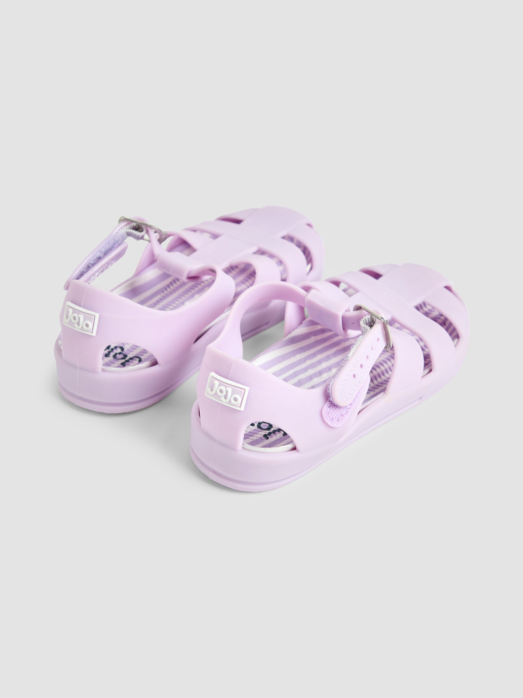 Lilac Jelly Sandals - Image 2 of 4