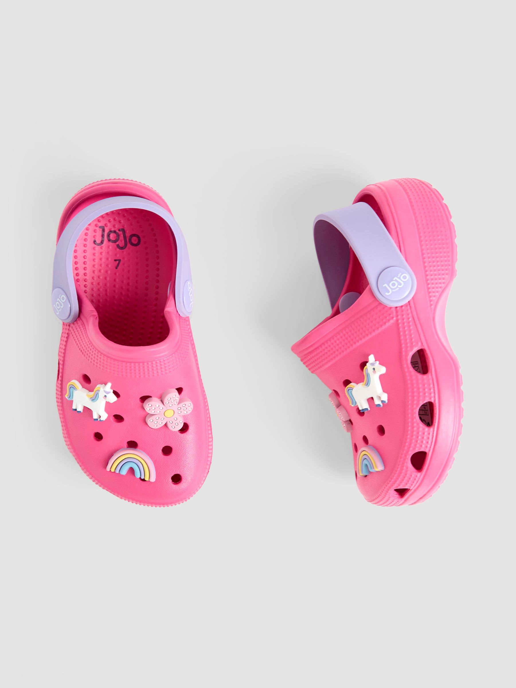 Fuchsia Slip-On Clogs - Image 3 of 4