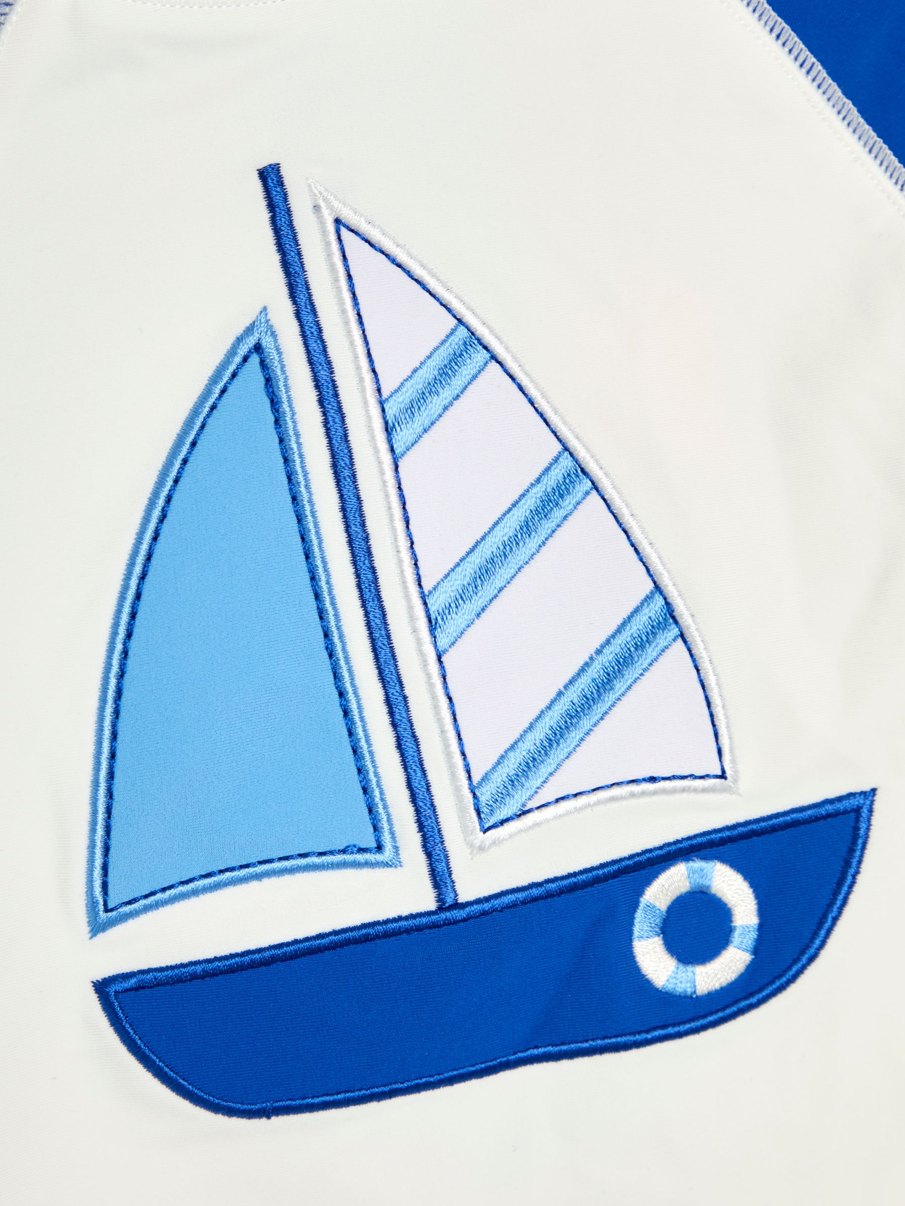 Navy Appliqué Sun Protection Rash Vest - Image 3 of 3