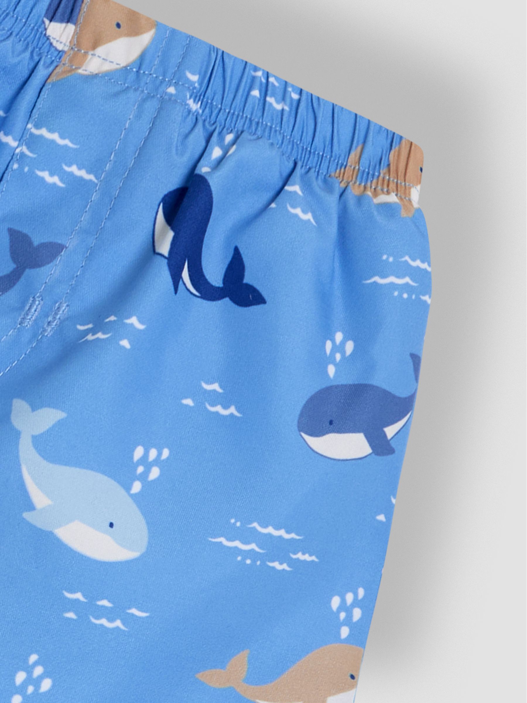 Blue Swim Shorts With Nappy - Image 3 of 3