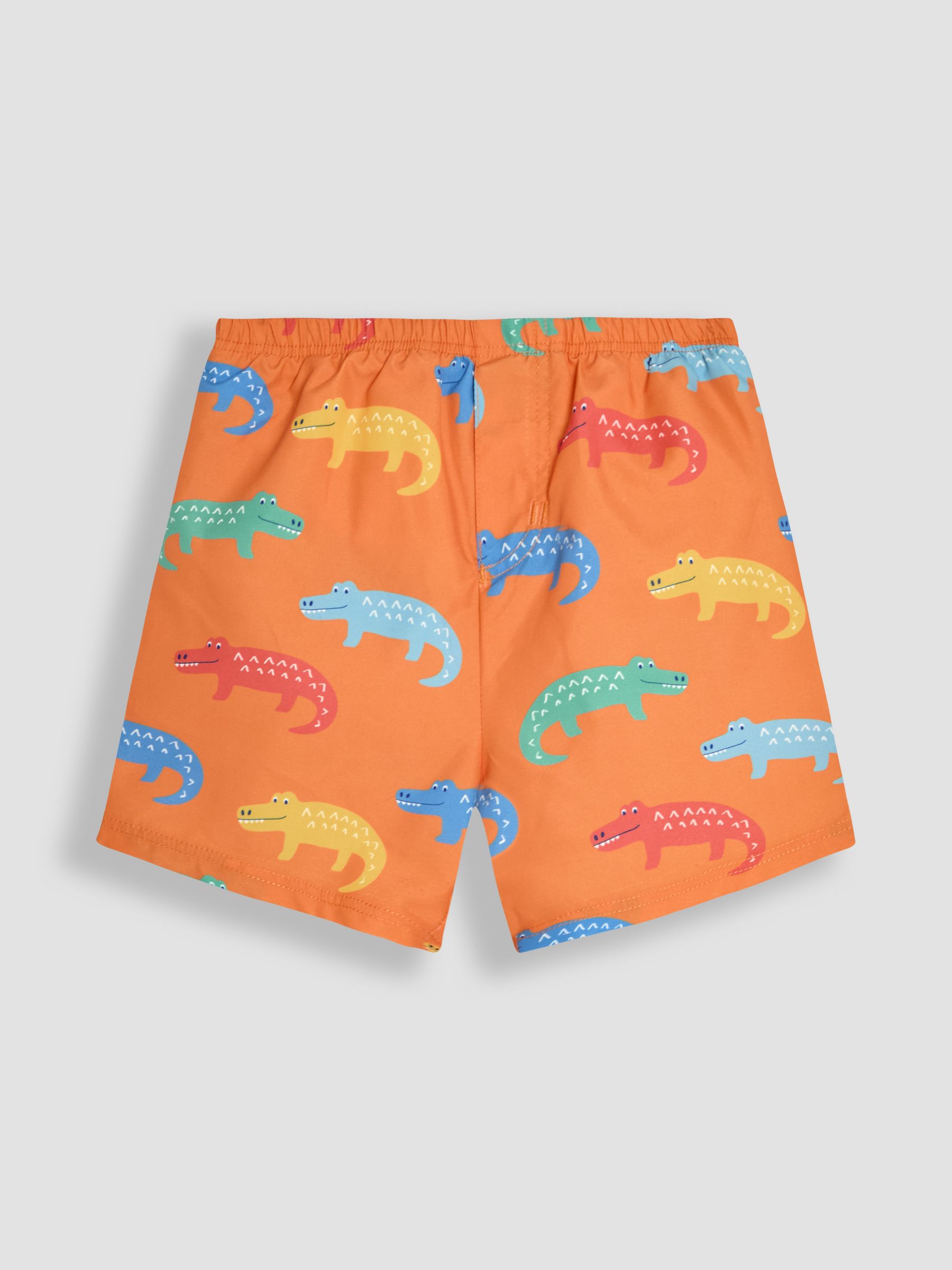 Orange Swim Shorts With Nappy - Image 1 of 3