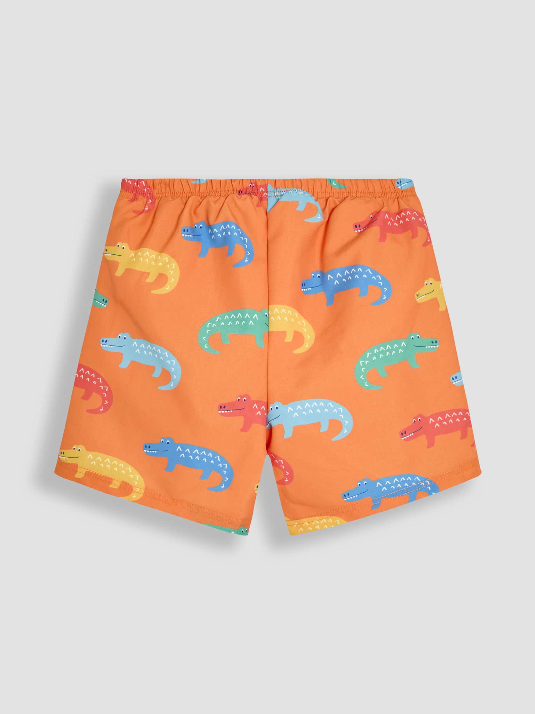 Orange Swim Shorts With Nappy - Image 2 of 3