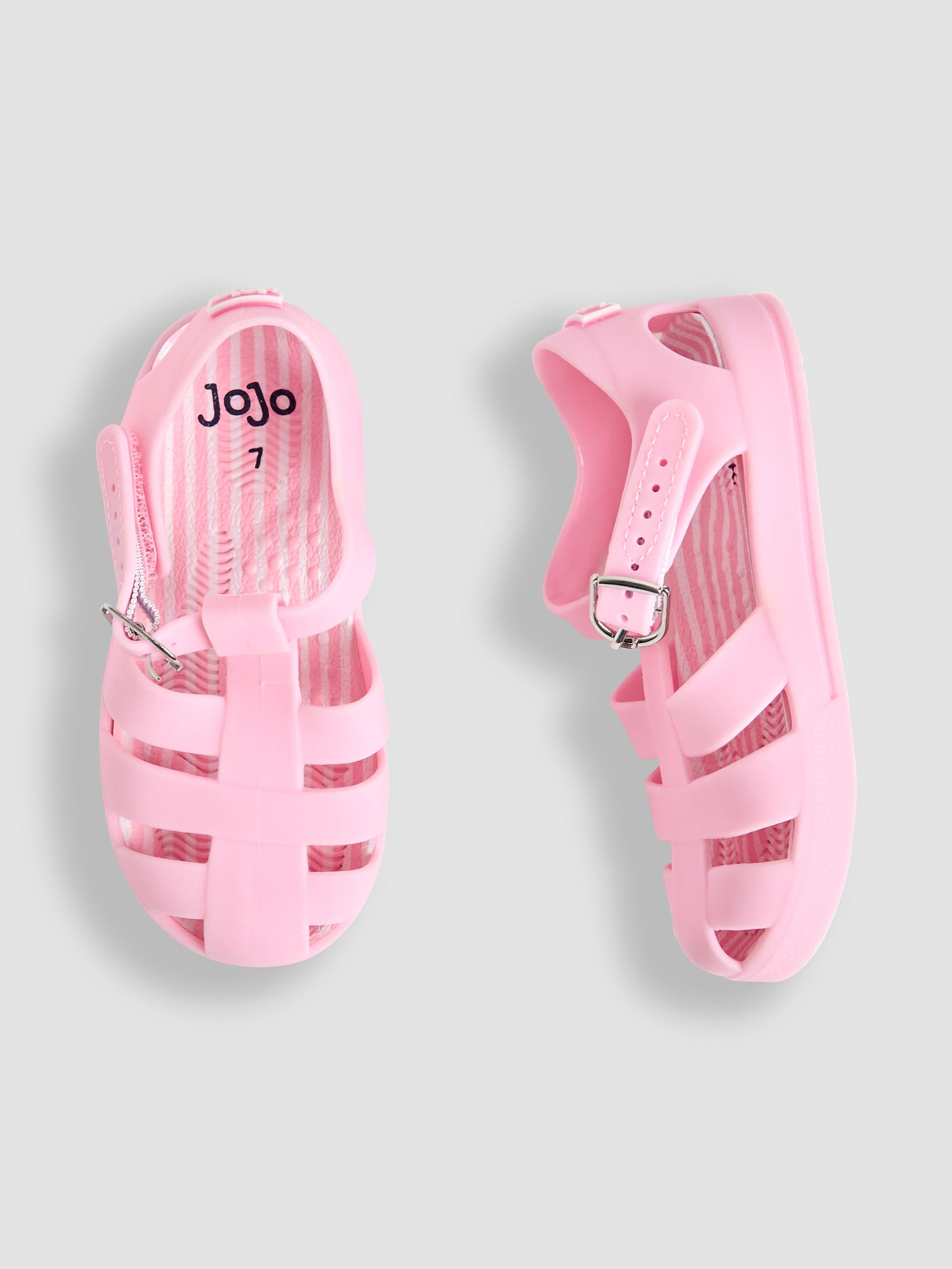 Pink Jelly Sandals - Image 3 of 4